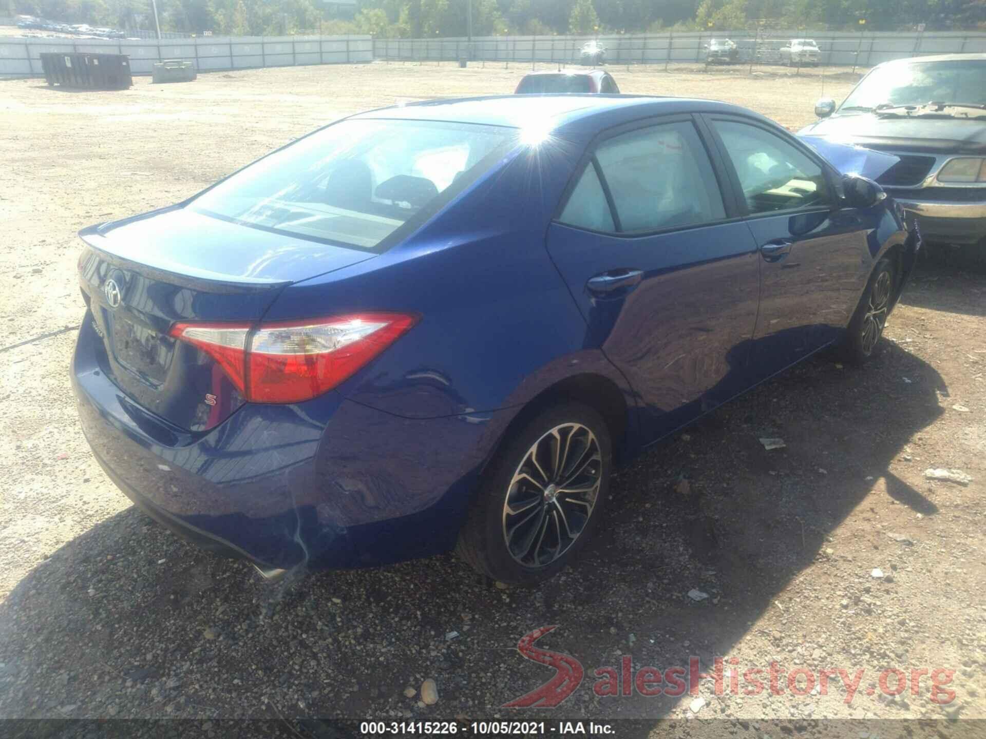 5YFBURHE7GP517894 2016 TOYOTA COROLLA