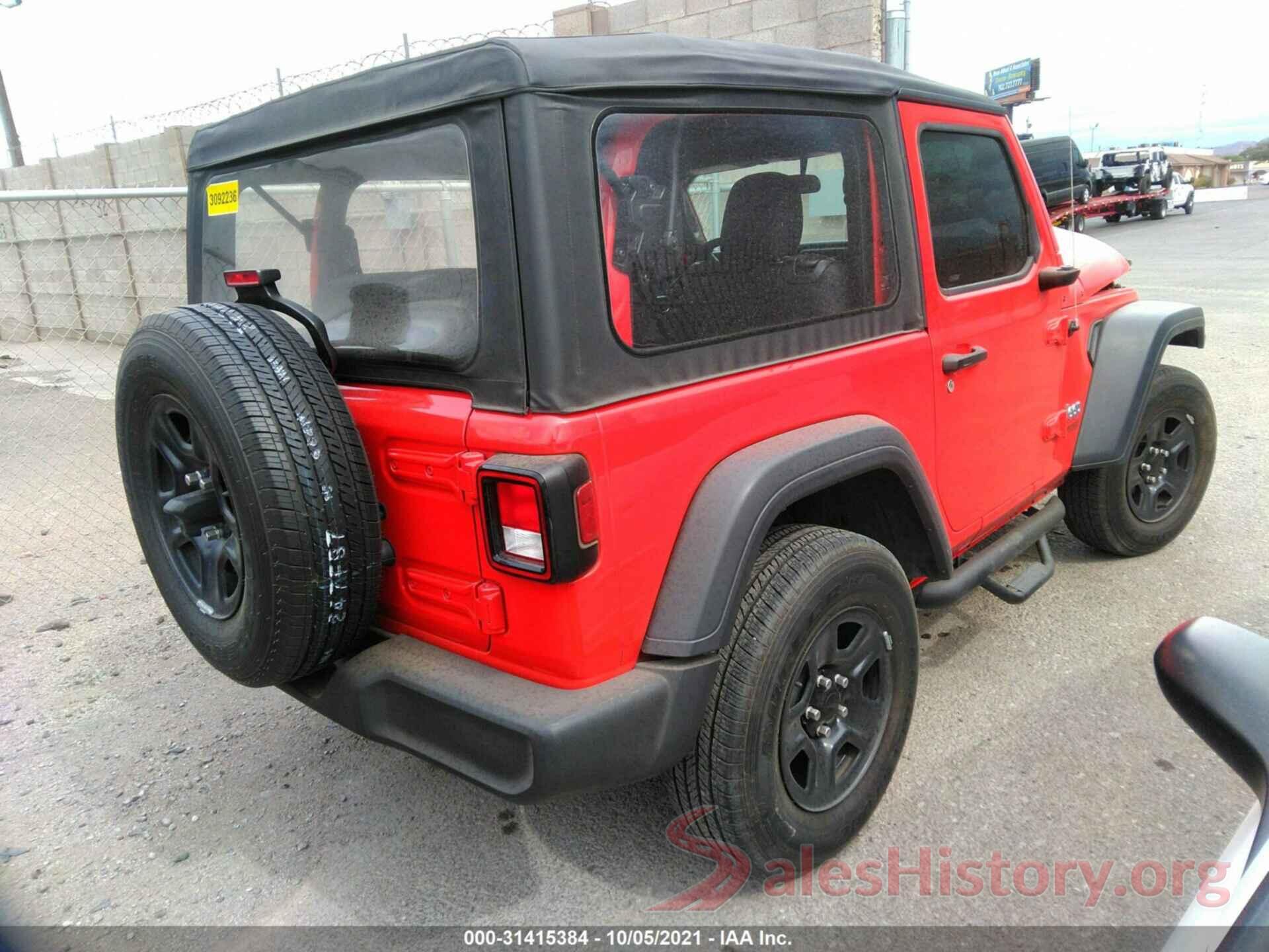 1C4GJXAG2JW281054 2018 JEEP WRANGLER