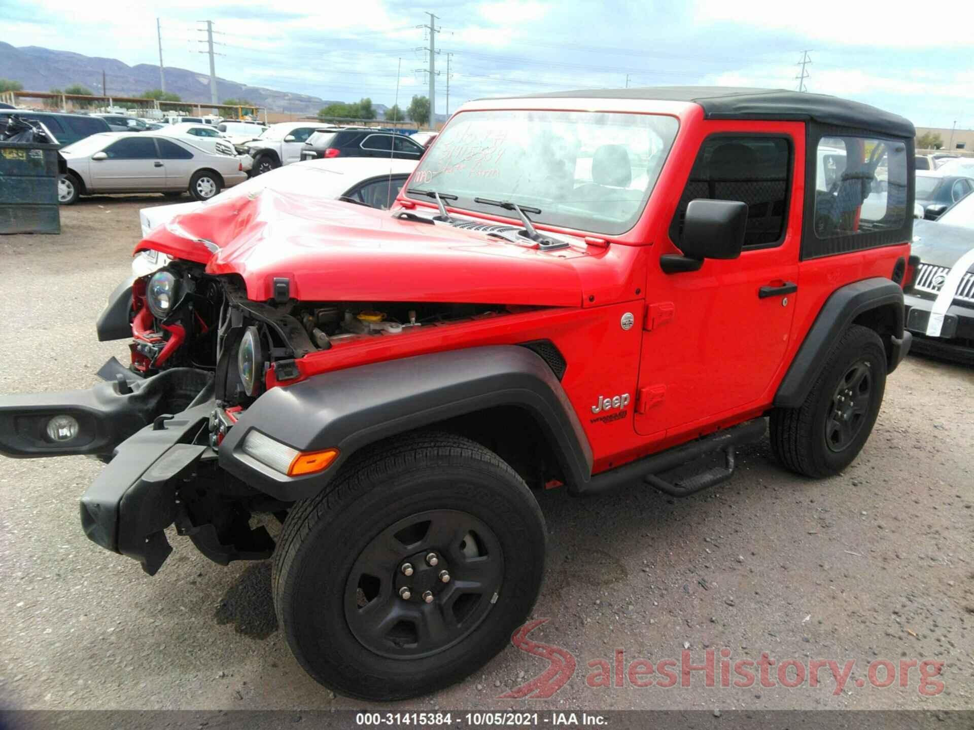 1C4GJXAG2JW281054 2018 JEEP WRANGLER