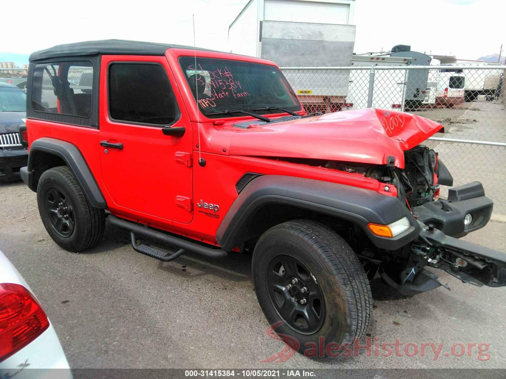 1C4GJXAG2JW281054 2018 JEEP WRANGLER