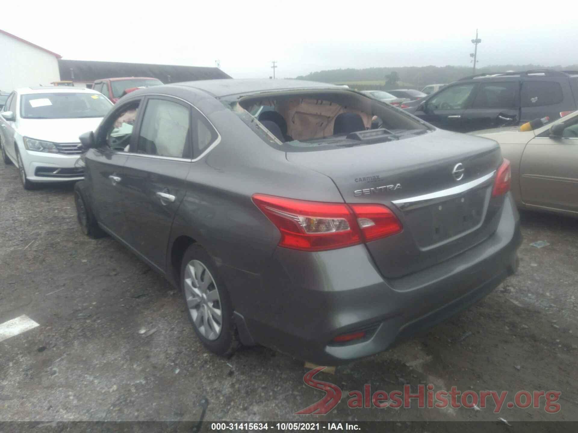 3N1AB7AP9GY255249 2016 NISSAN SENTRA