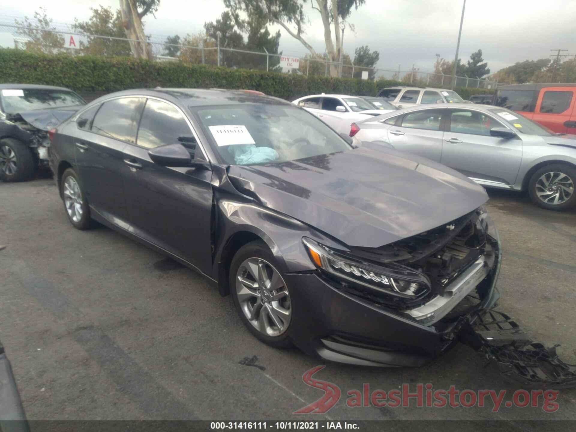 1HGCV1F16JA227985 2018 HONDA ACCORD SEDAN