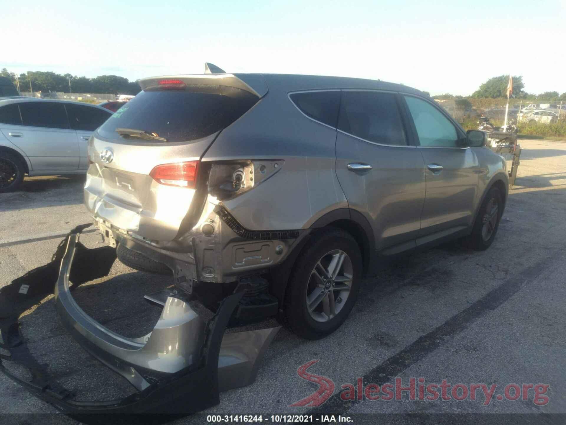 5XYZT3LB0HG412471 2017 HYUNDAI SANTA FE SPORT