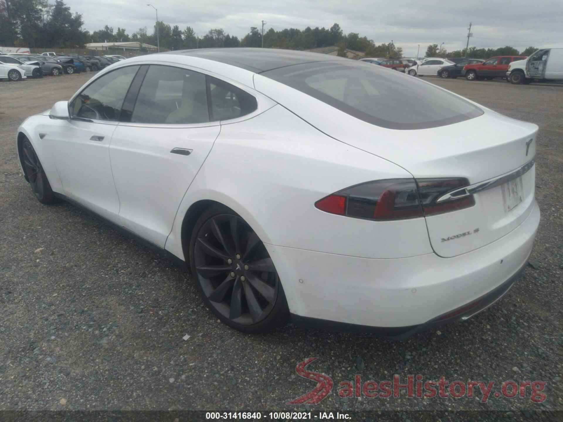 5YJSA1E27GF125370 2016 TESLA MODEL S