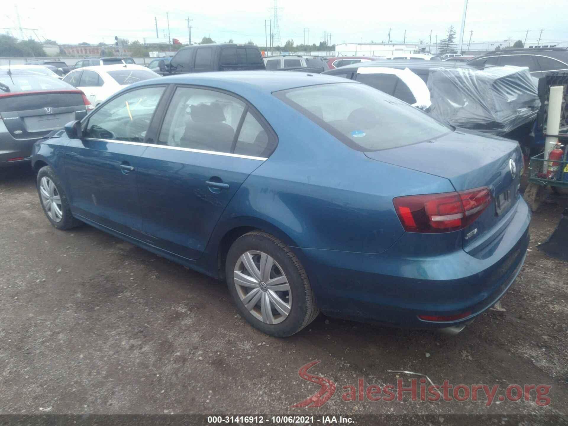 3VW2B7AJ8HM383808 2017 VOLKSWAGEN JETTA