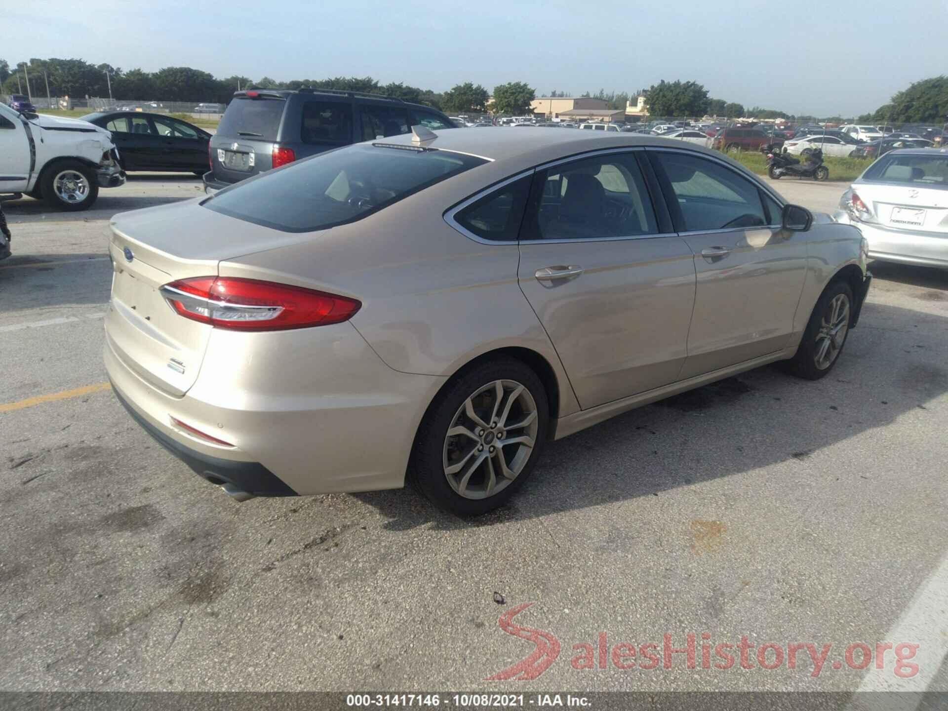 3FA6P0CD8KR237168 2019 FORD FUSION