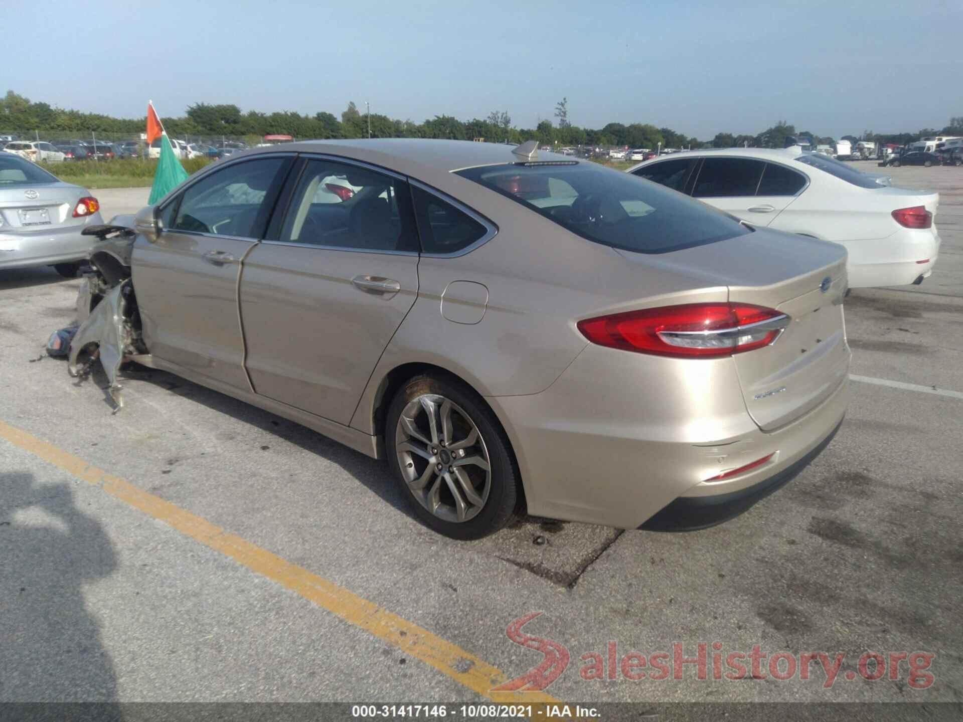 3FA6P0CD8KR237168 2019 FORD FUSION