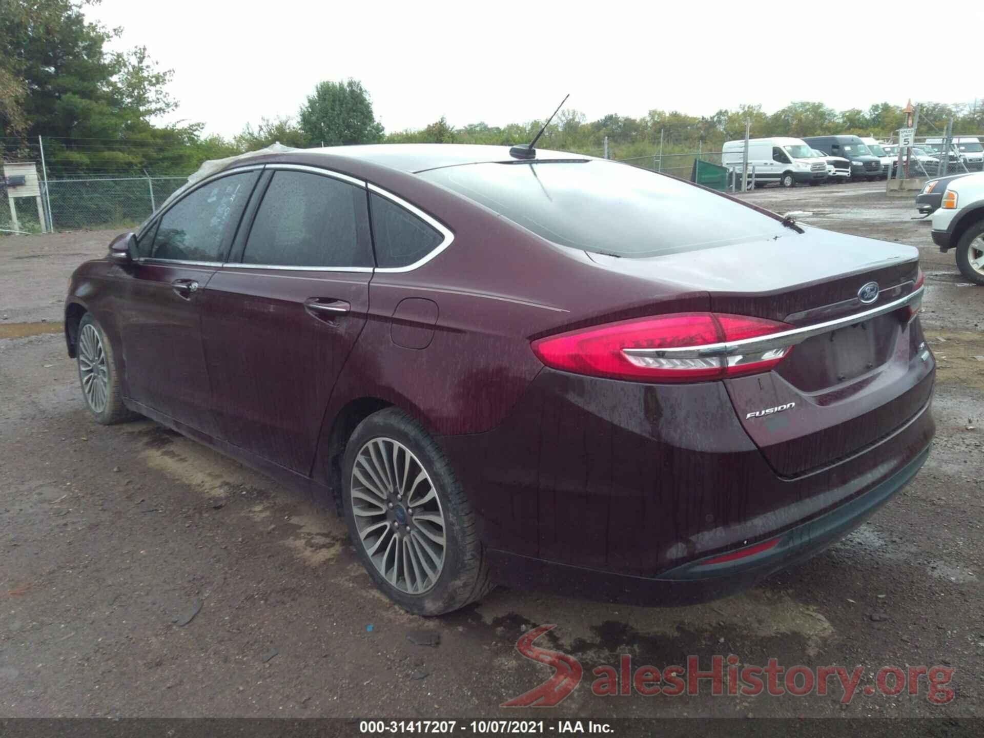 3FA6P0HD4HR140549 2017 FORD FUSION