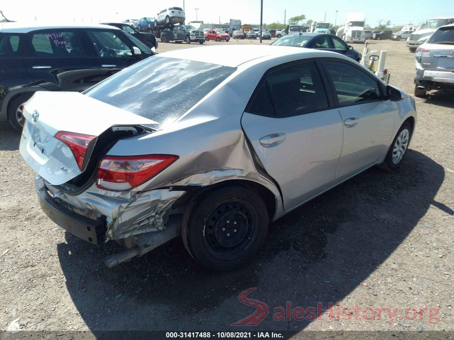 5YFBURHE1KP893998 2019 TOYOTA COROLLA