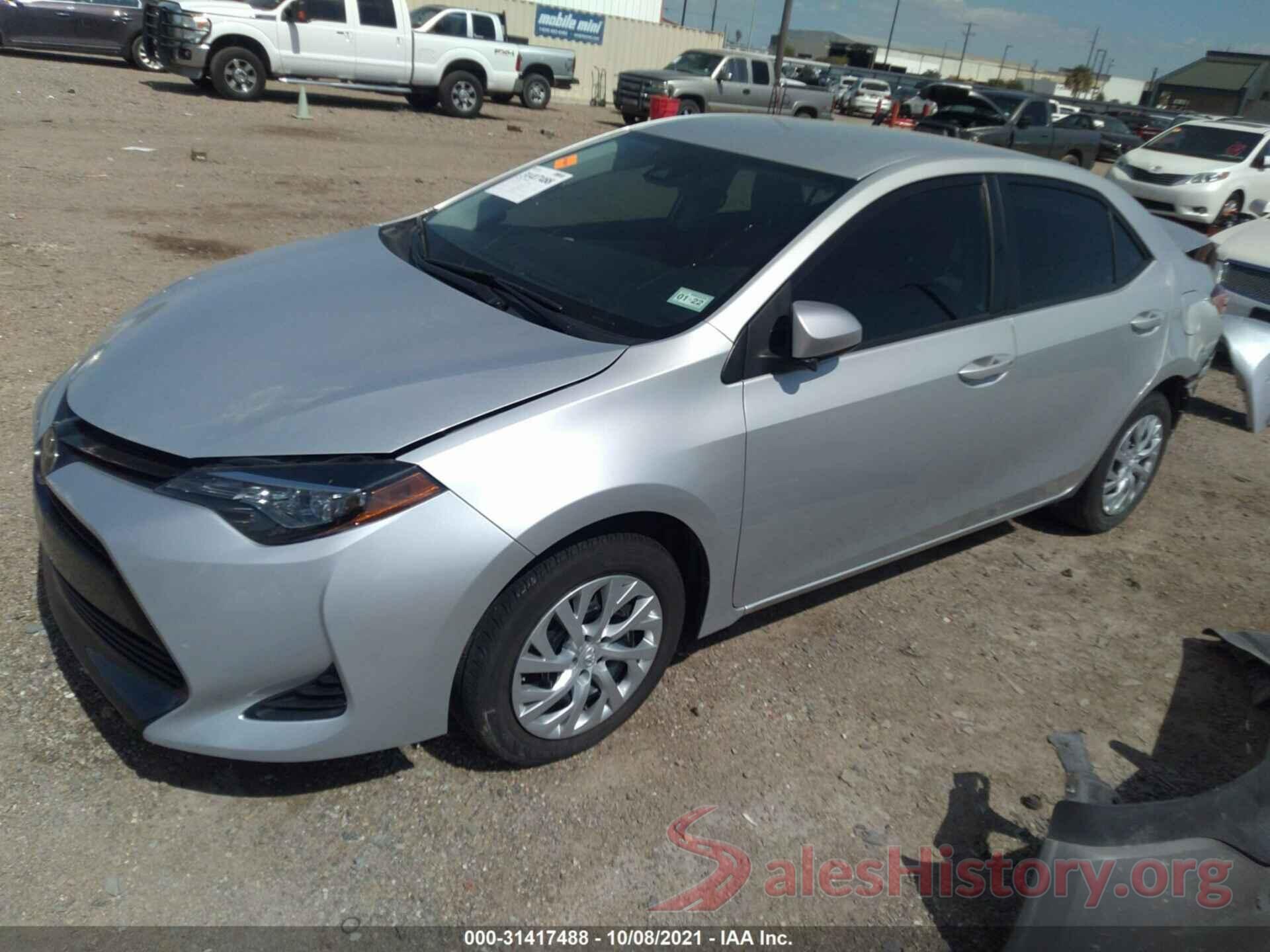 5YFBURHE1KP893998 2019 TOYOTA COROLLA