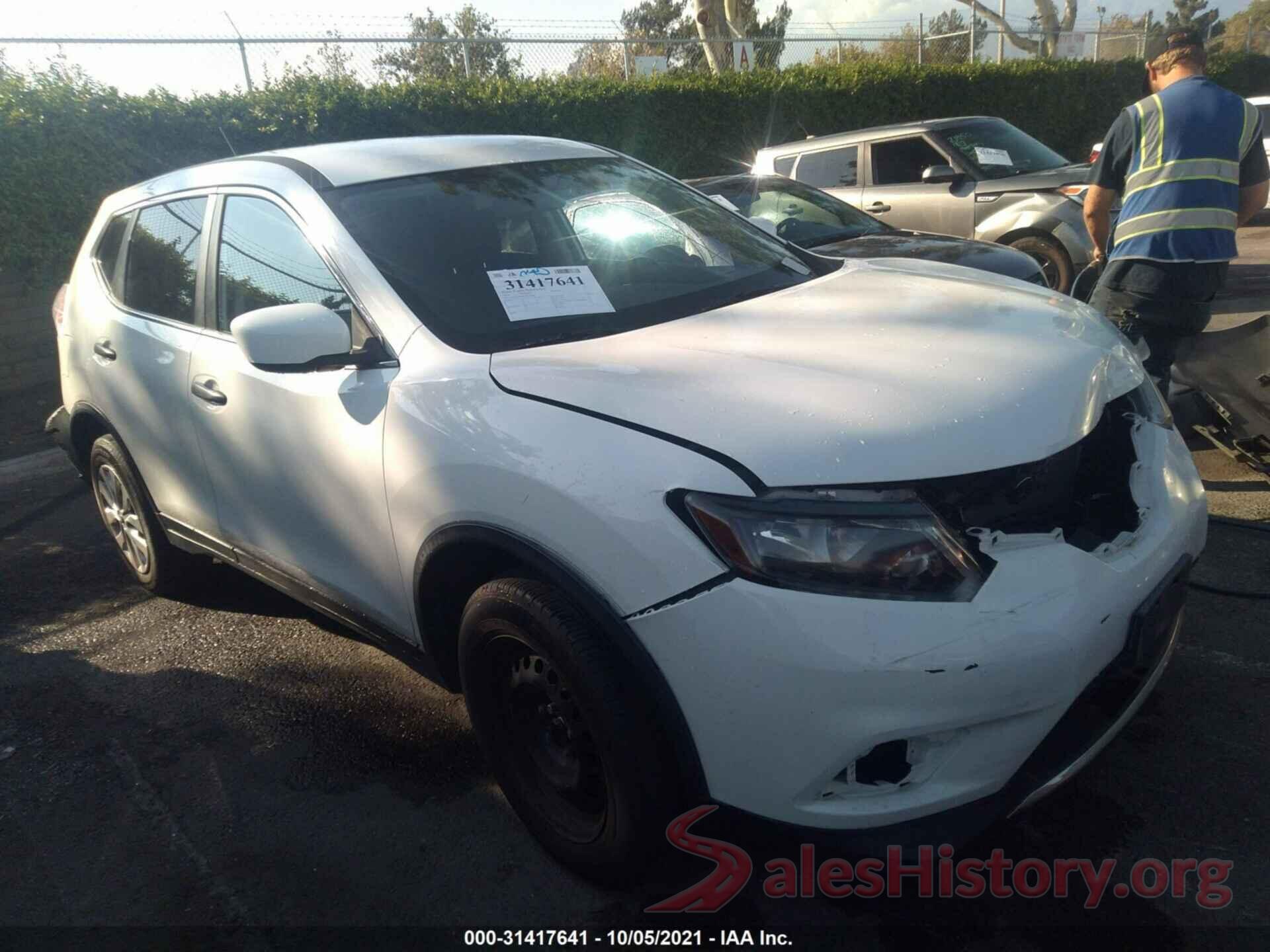 JN8AT2MT0GW010048 2016 NISSAN ROGUE