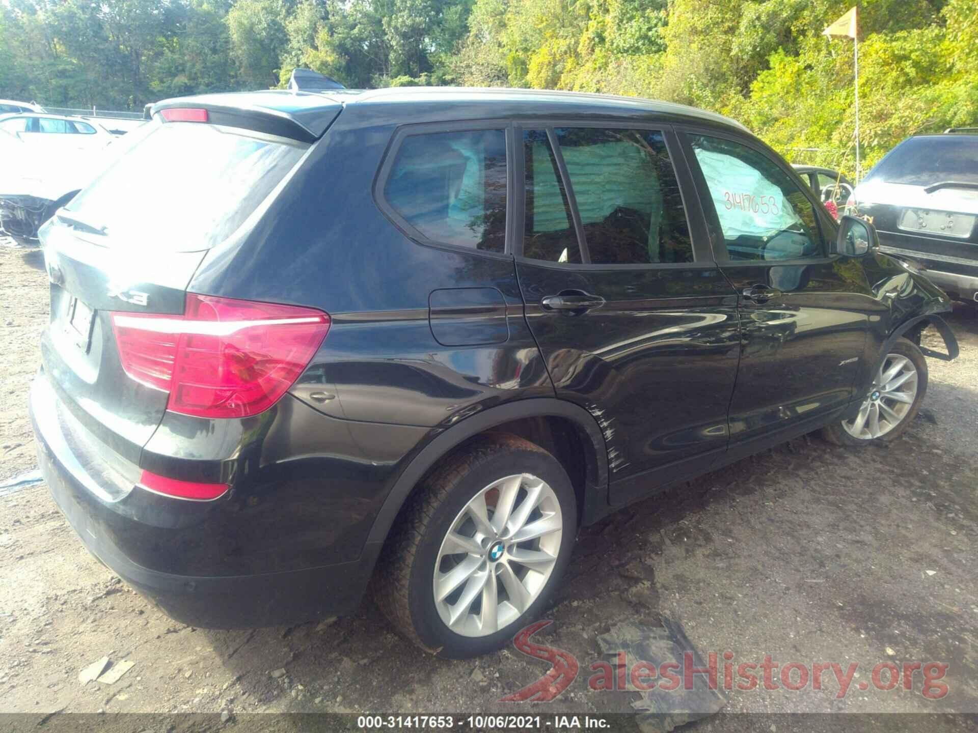 5UXWX9C31H0W79089 2017 BMW X3