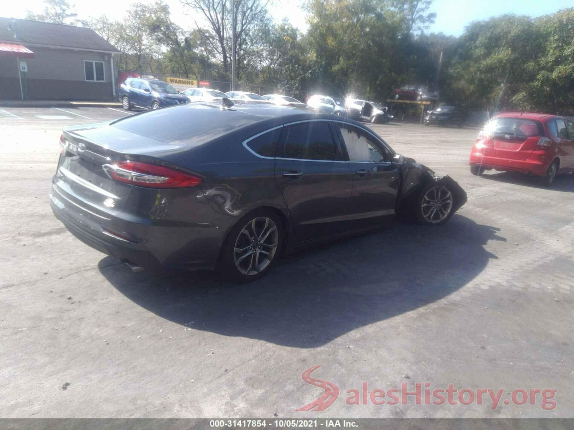 3FA6P0CD1KR224603 2019 FORD FUSION