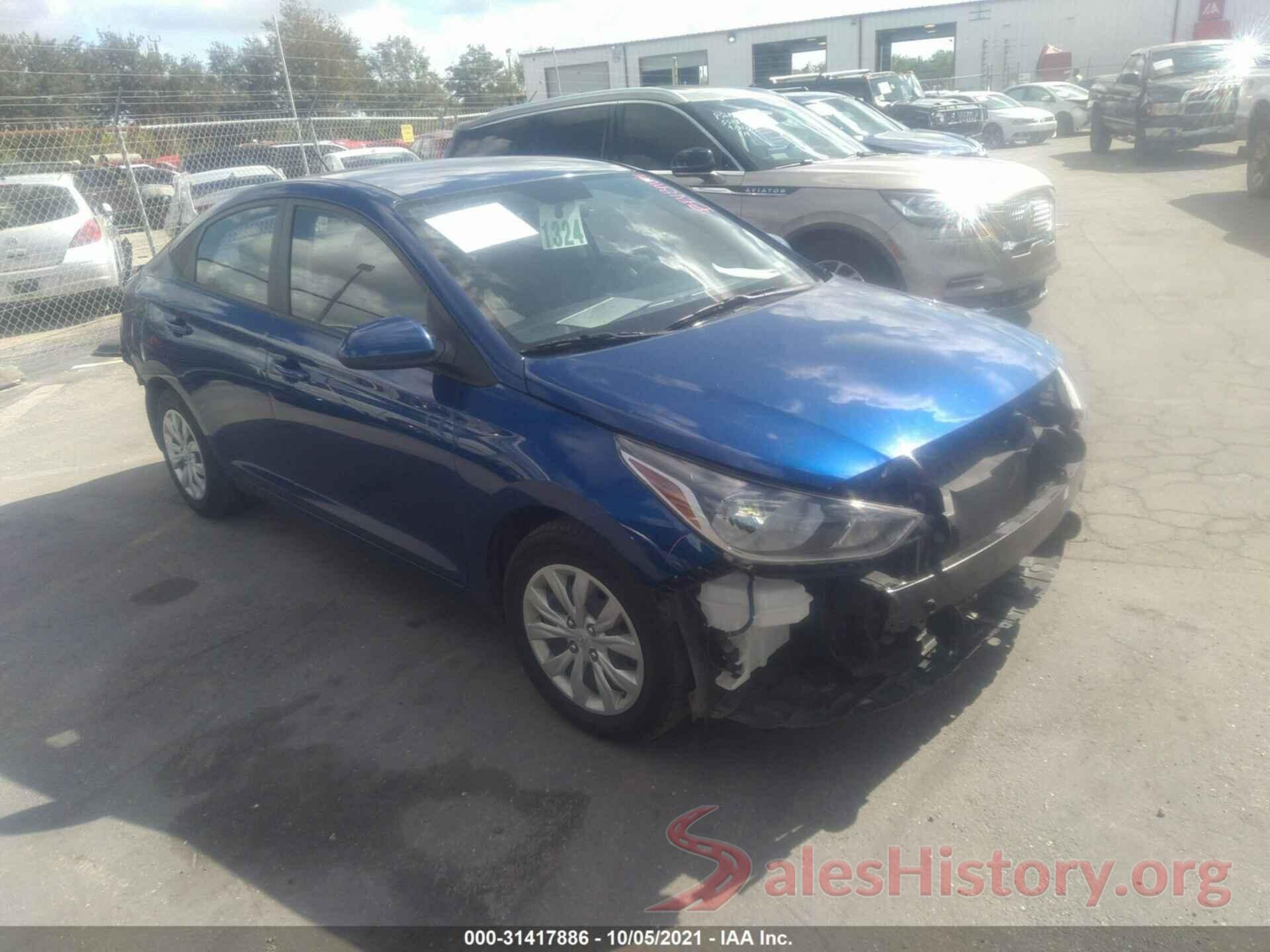 3KPC24A6XLE109661 2020 HYUNDAI ACCENT