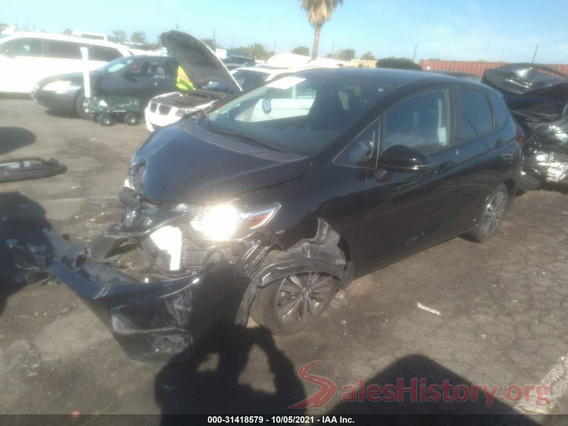 JHMGK5H89HS009374 2017 HONDA FIT