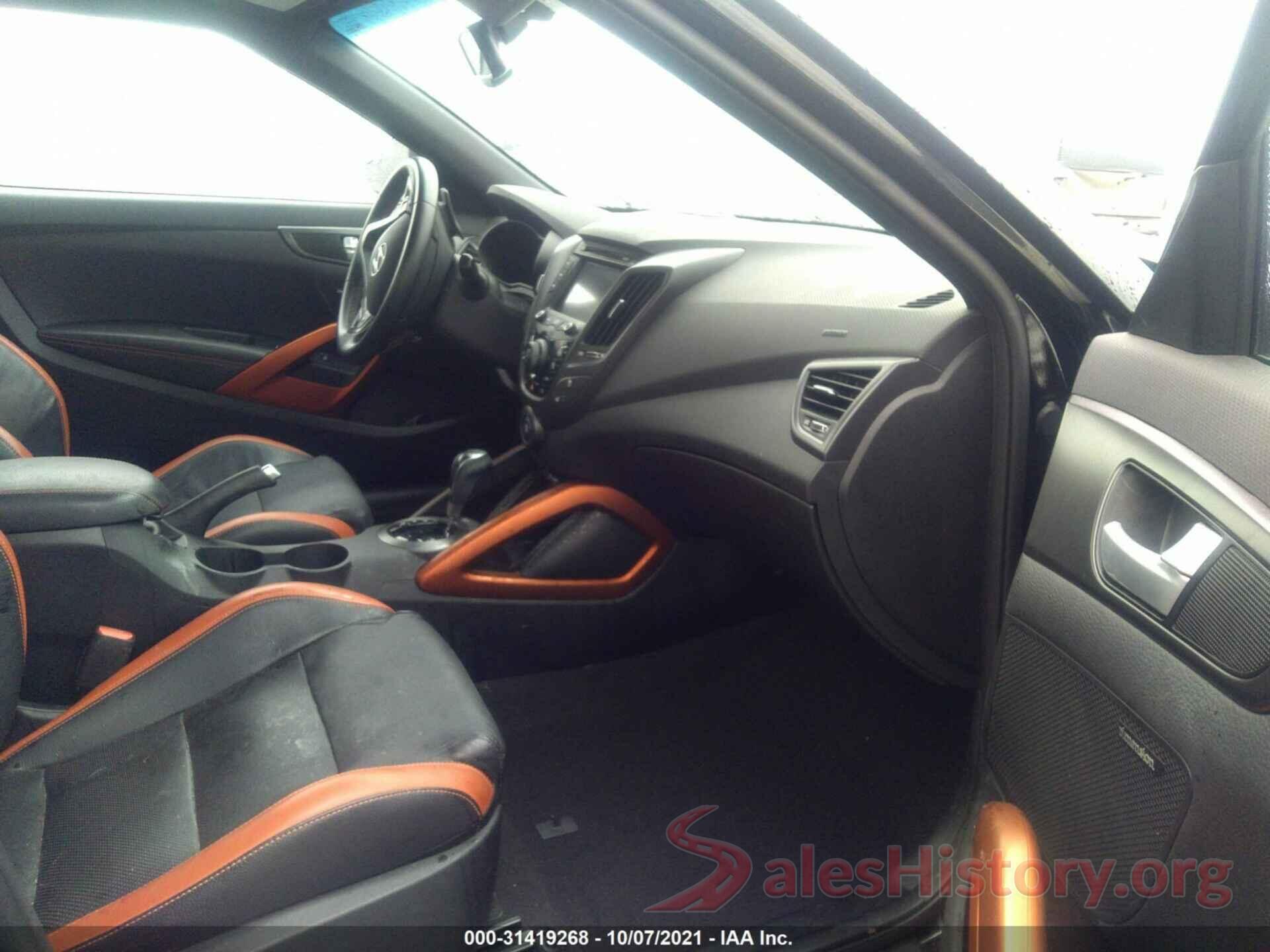 KMHTC6AE8GU257083 2016 HYUNDAI VELOSTER