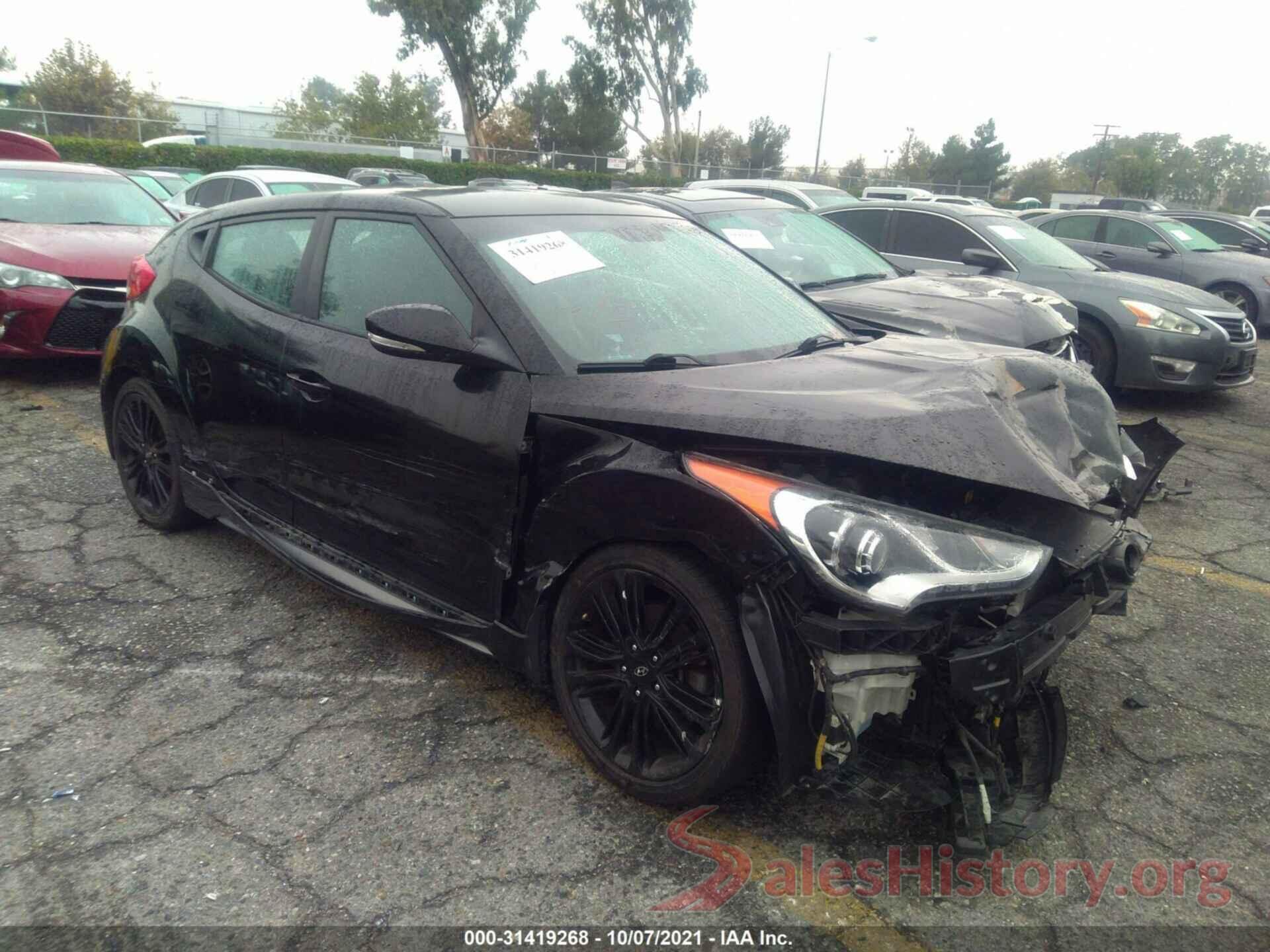 KMHTC6AE8GU257083 2016 HYUNDAI VELOSTER