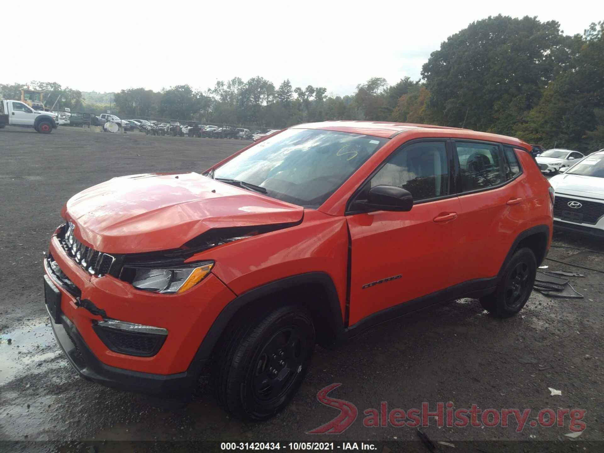 3C4NJDAB1KT599930 2019 JEEP COMPASS