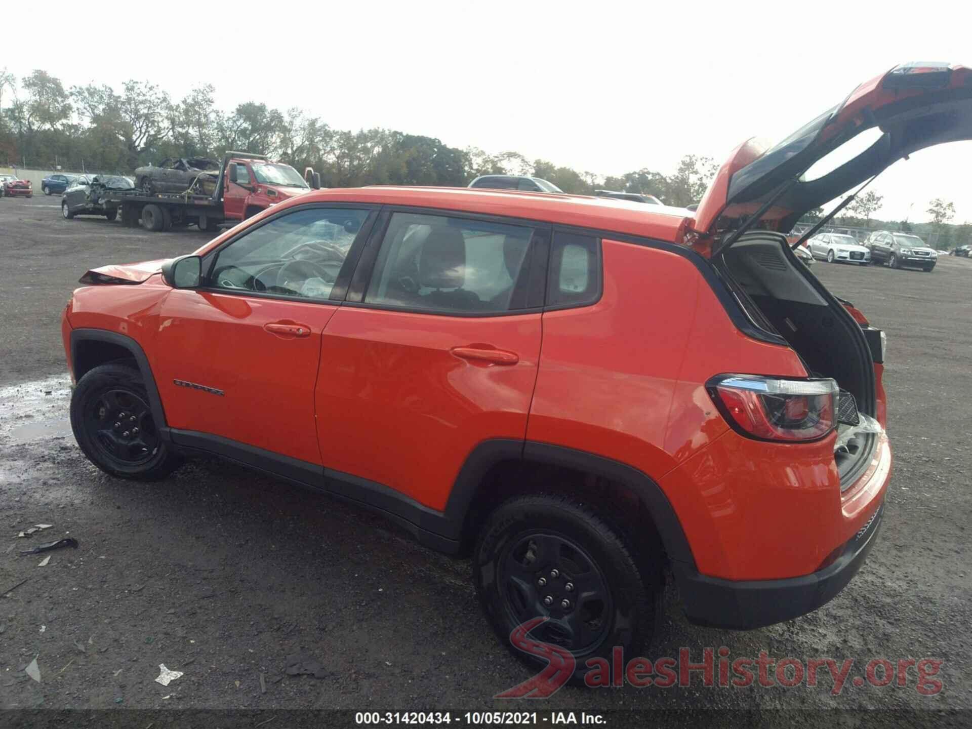 3C4NJDAB1KT599930 2019 JEEP COMPASS