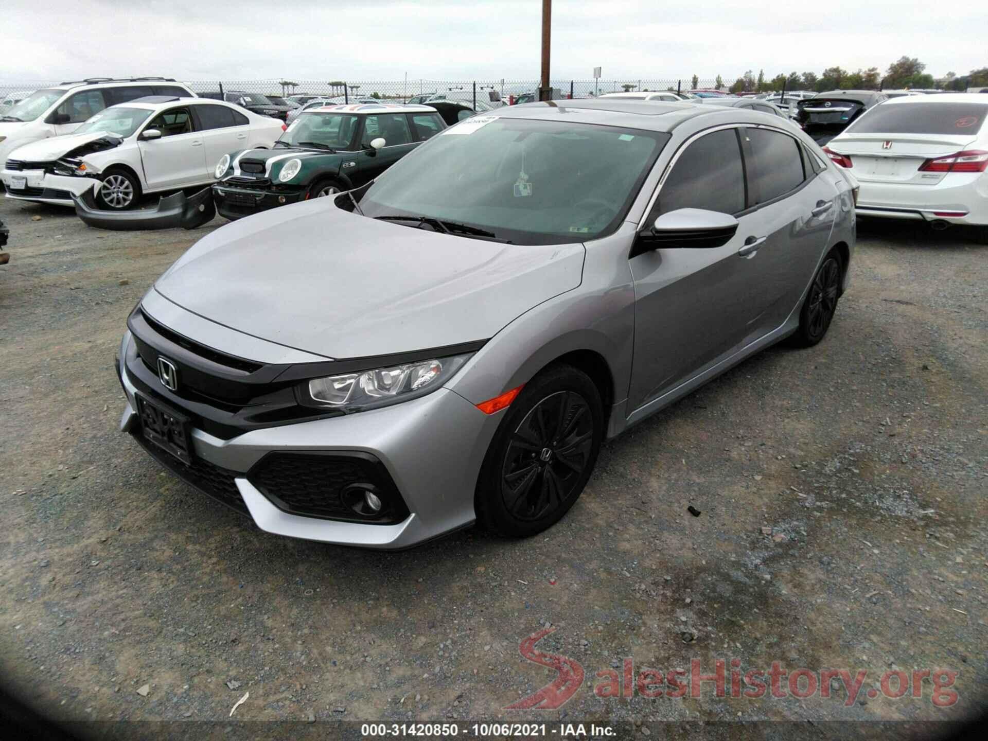 SHHFK7H54JU417698 2018 HONDA CIVIC HATCHBACK