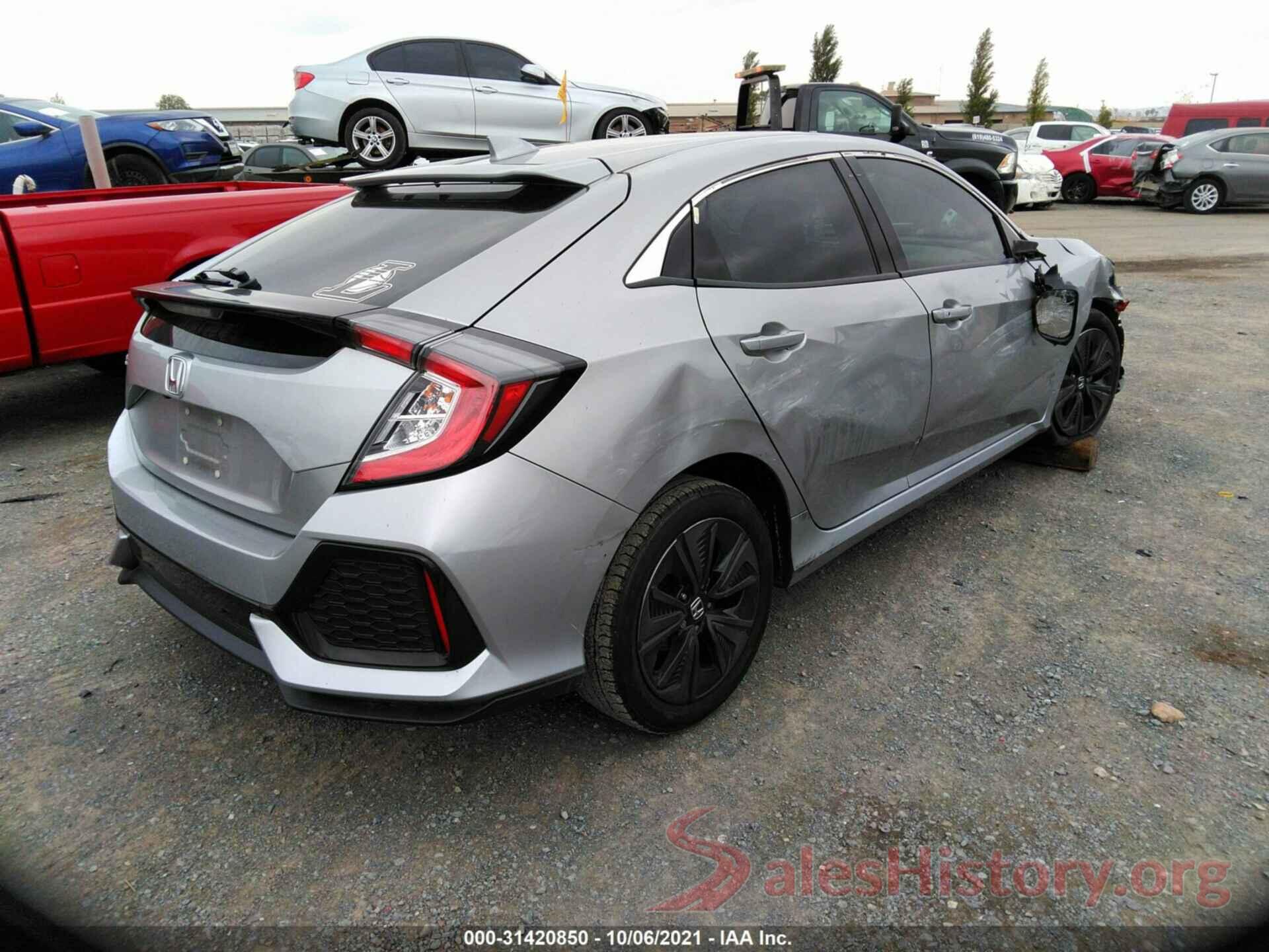 SHHFK7H54JU417698 2018 HONDA CIVIC HATCHBACK