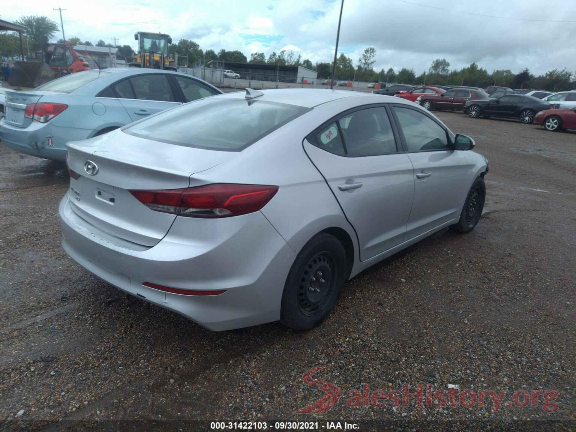 5NPD74LF9HH201561 2017 HYUNDAI ELANTRA