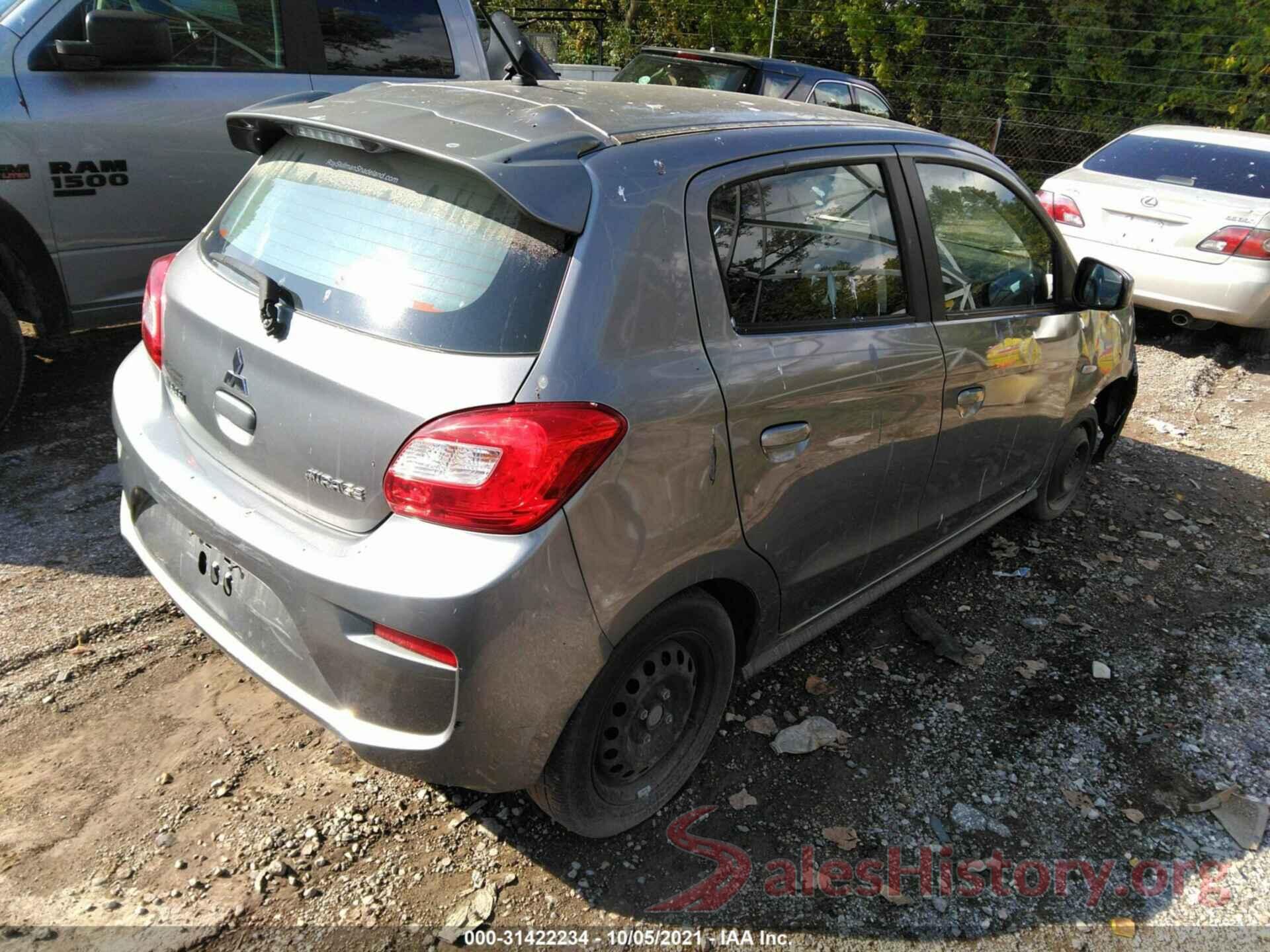 ML32A3HJ8HH001062 2017 MITSUBISHI MIRAGE