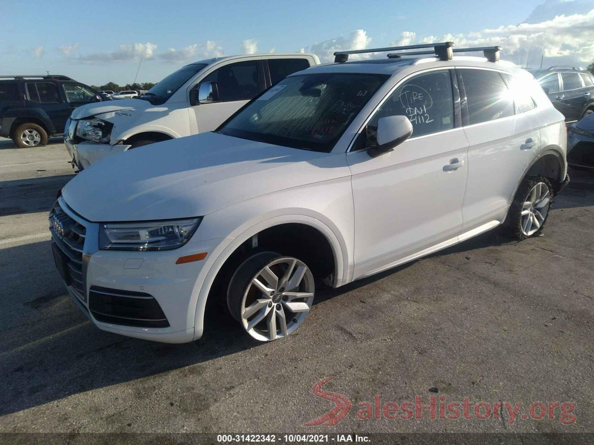 WA1ANAFY2L2024540 2020 AUDI Q5