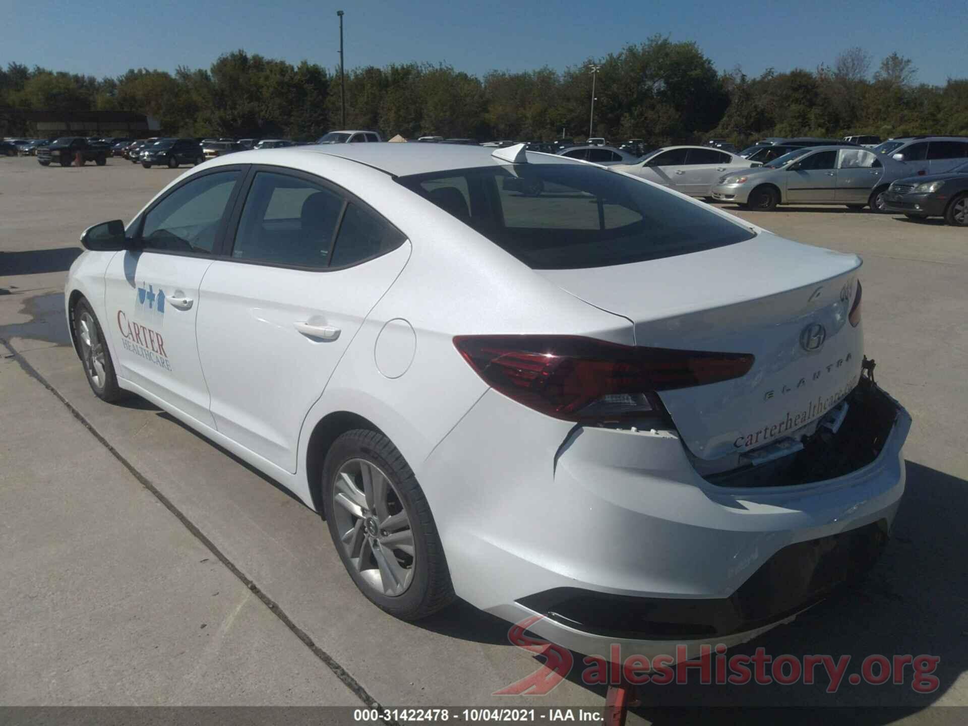 5NPD84LF1LH546282 2020 HYUNDAI ELANTRA