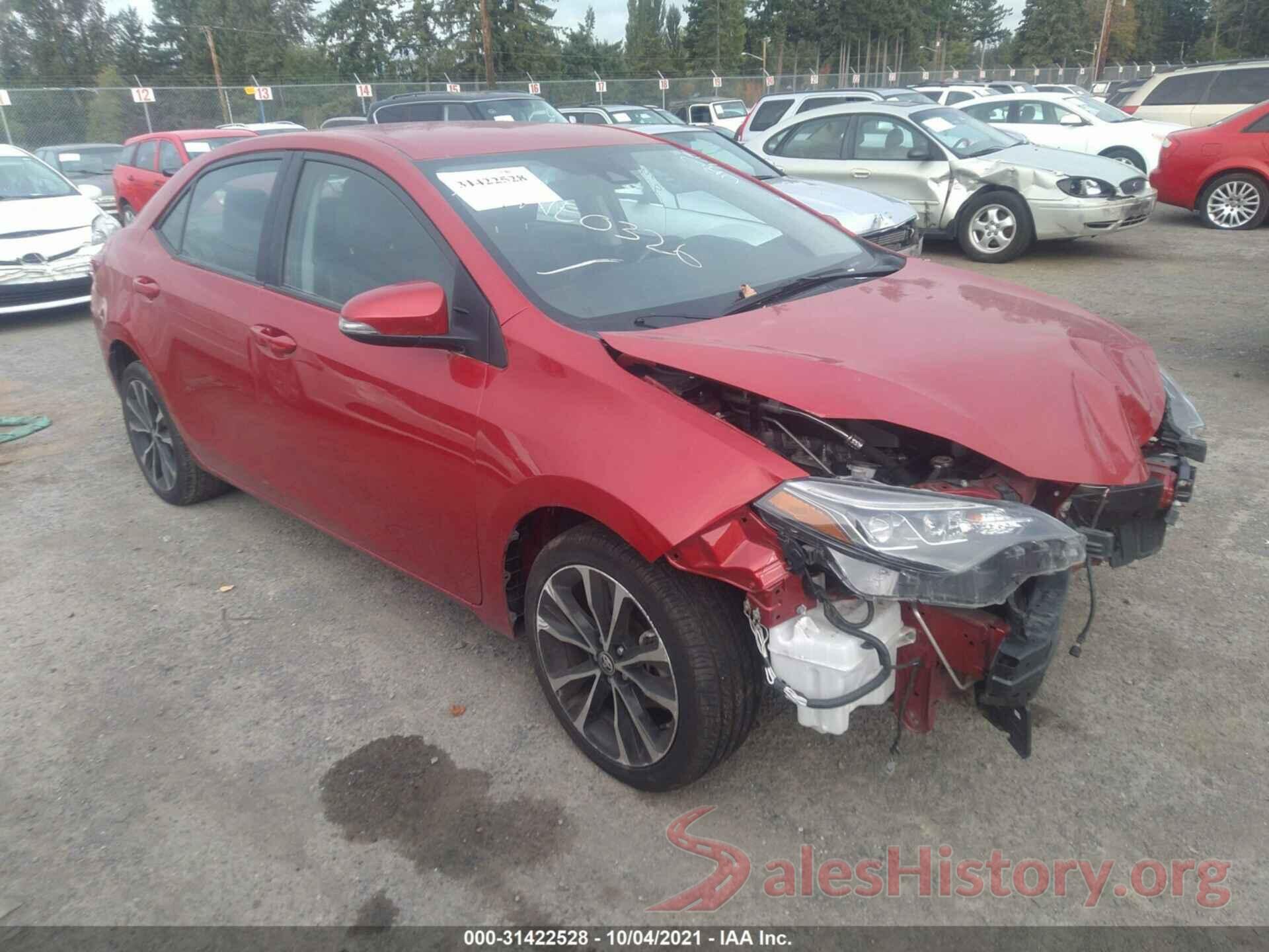 2T1BURHE2KC230326 2019 TOYOTA COROLLA