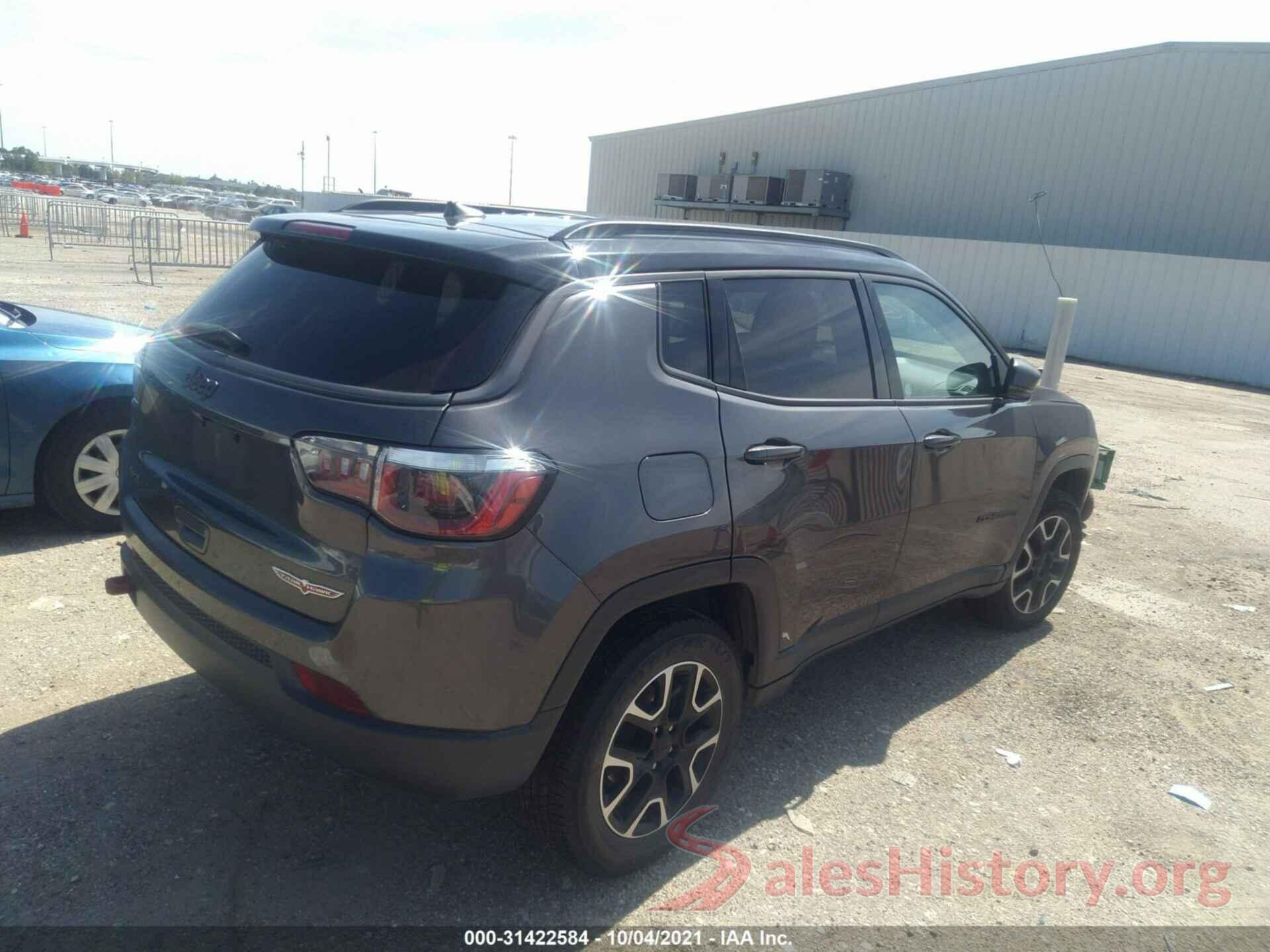 3C4NJDDB4KT795243 2019 JEEP COMPASS