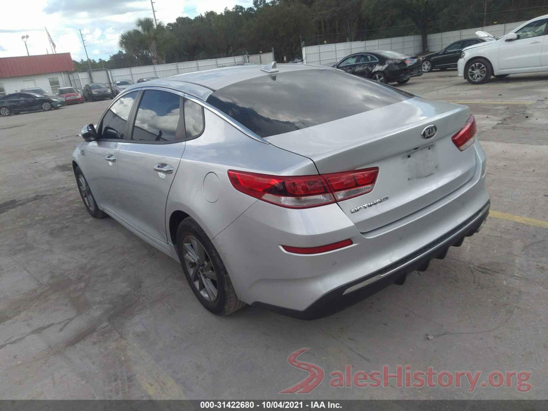 5XXGT4L35LG424019 2020 KIA OPTIMA