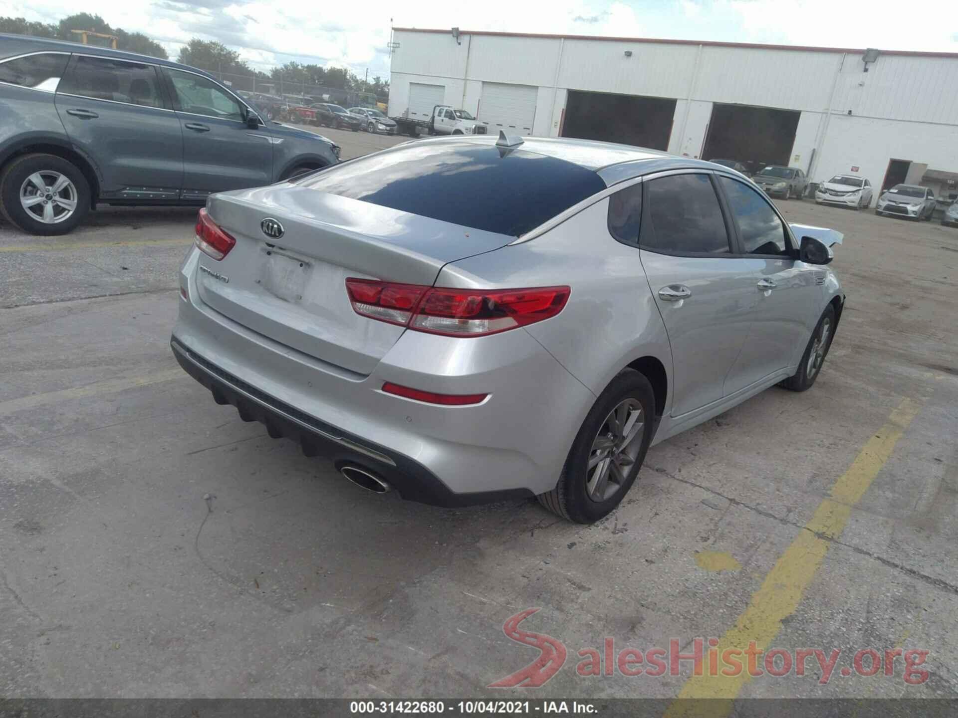 5XXGT4L35LG424019 2020 KIA OPTIMA