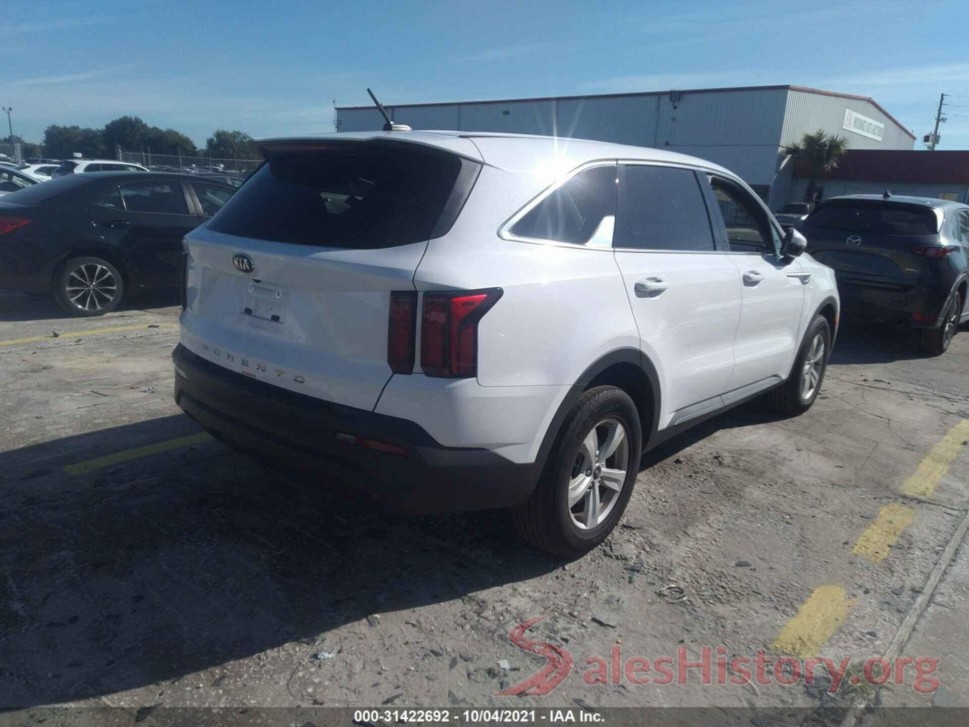 5XYRG4LC2MG016782 2021 KIA SORENTO