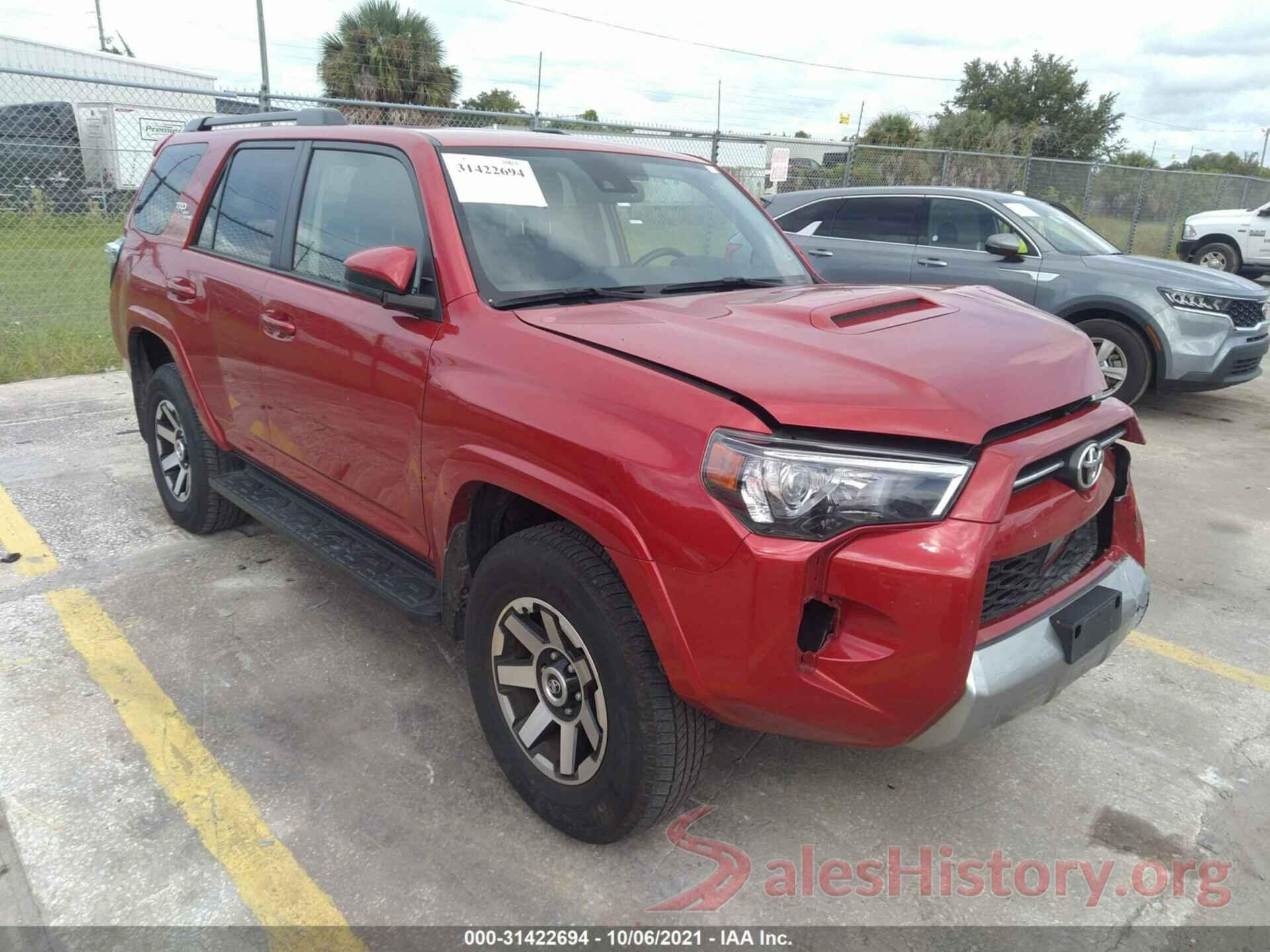 JTEBU5JR4L5794169 2020 TOYOTA 4RUNNER