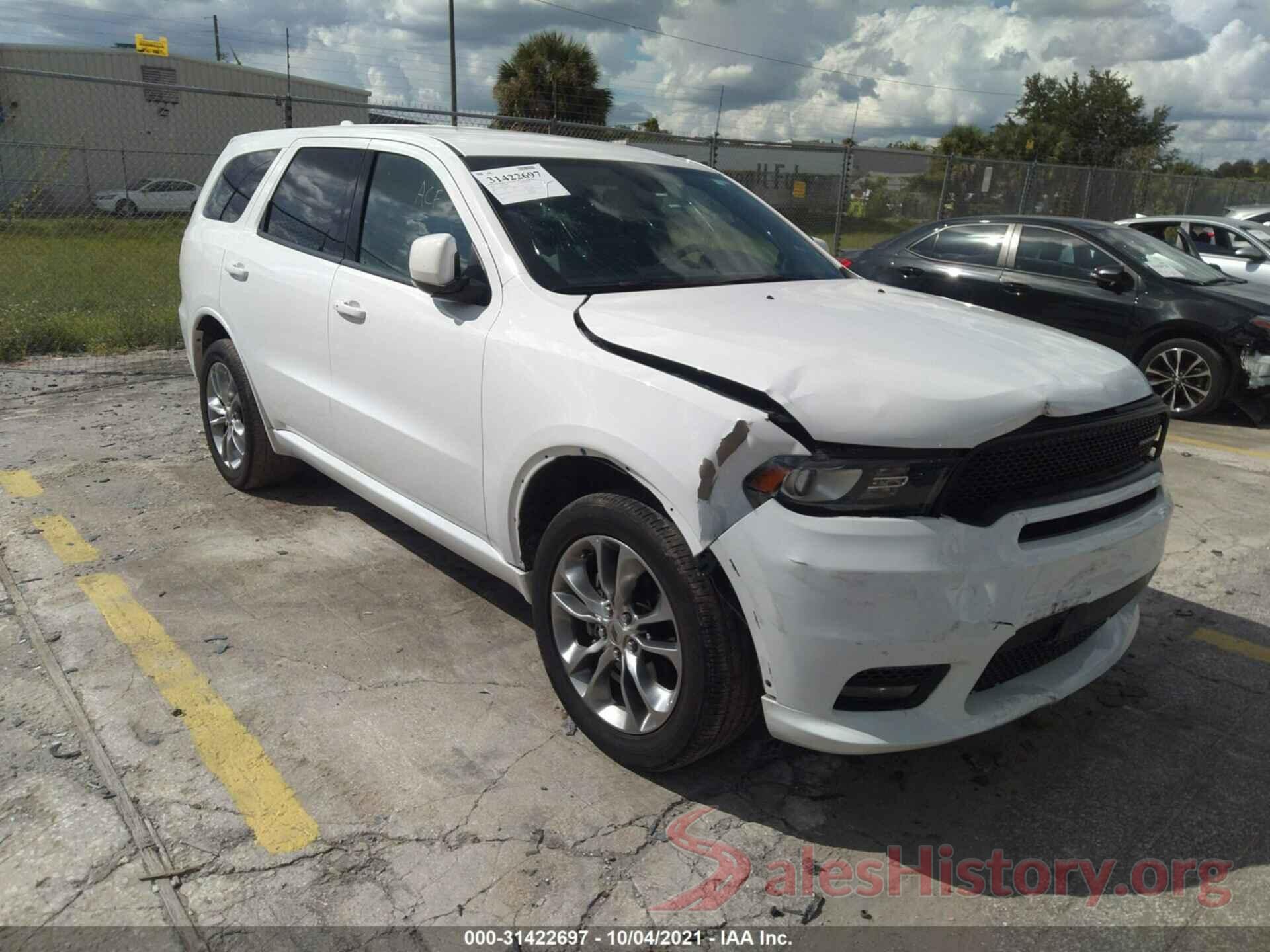 1C4RDJDG8LC308075 2020 DODGE DURANGO