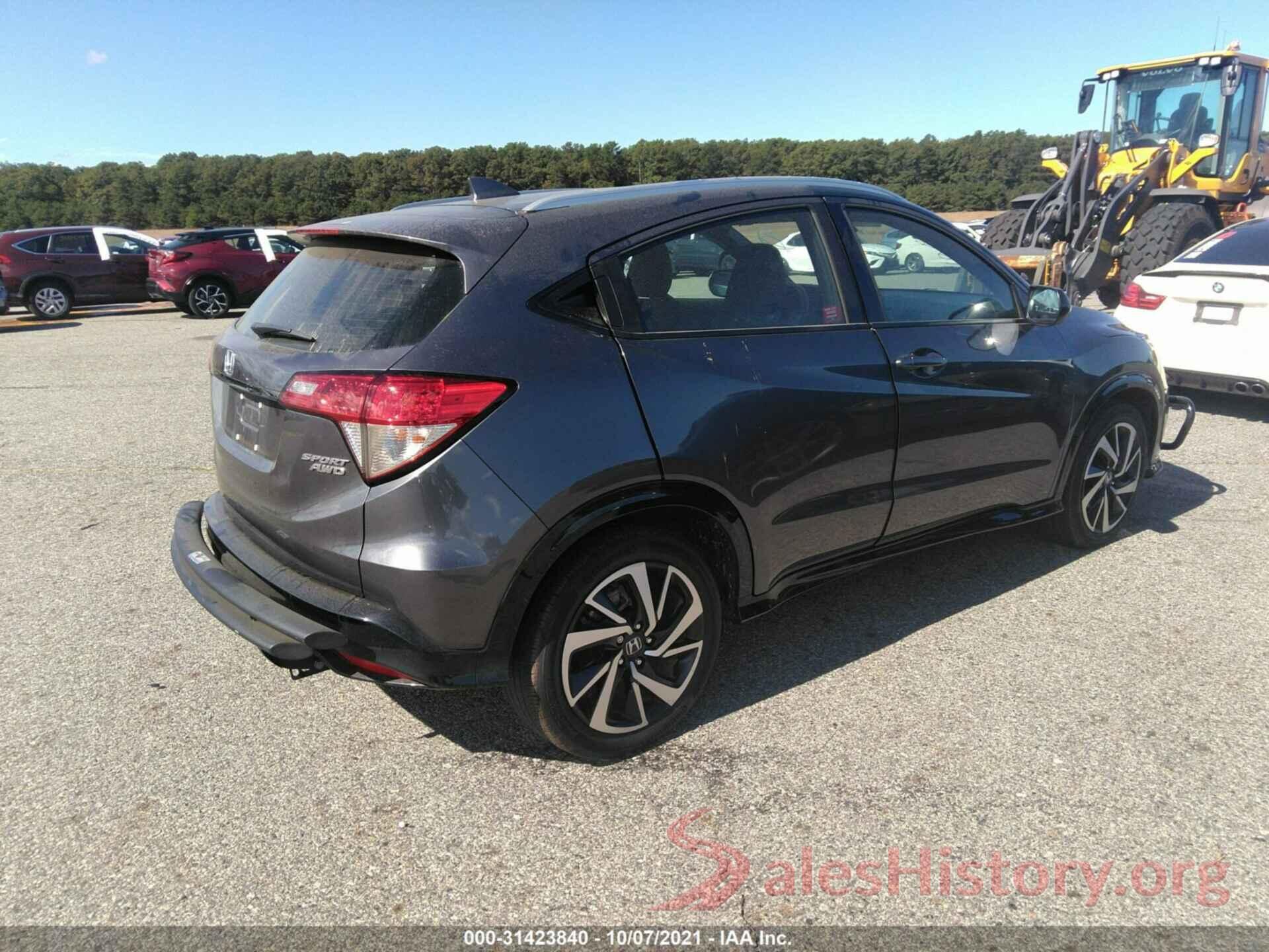 3CZRU6H14KG708143 2019 HONDA HR-V