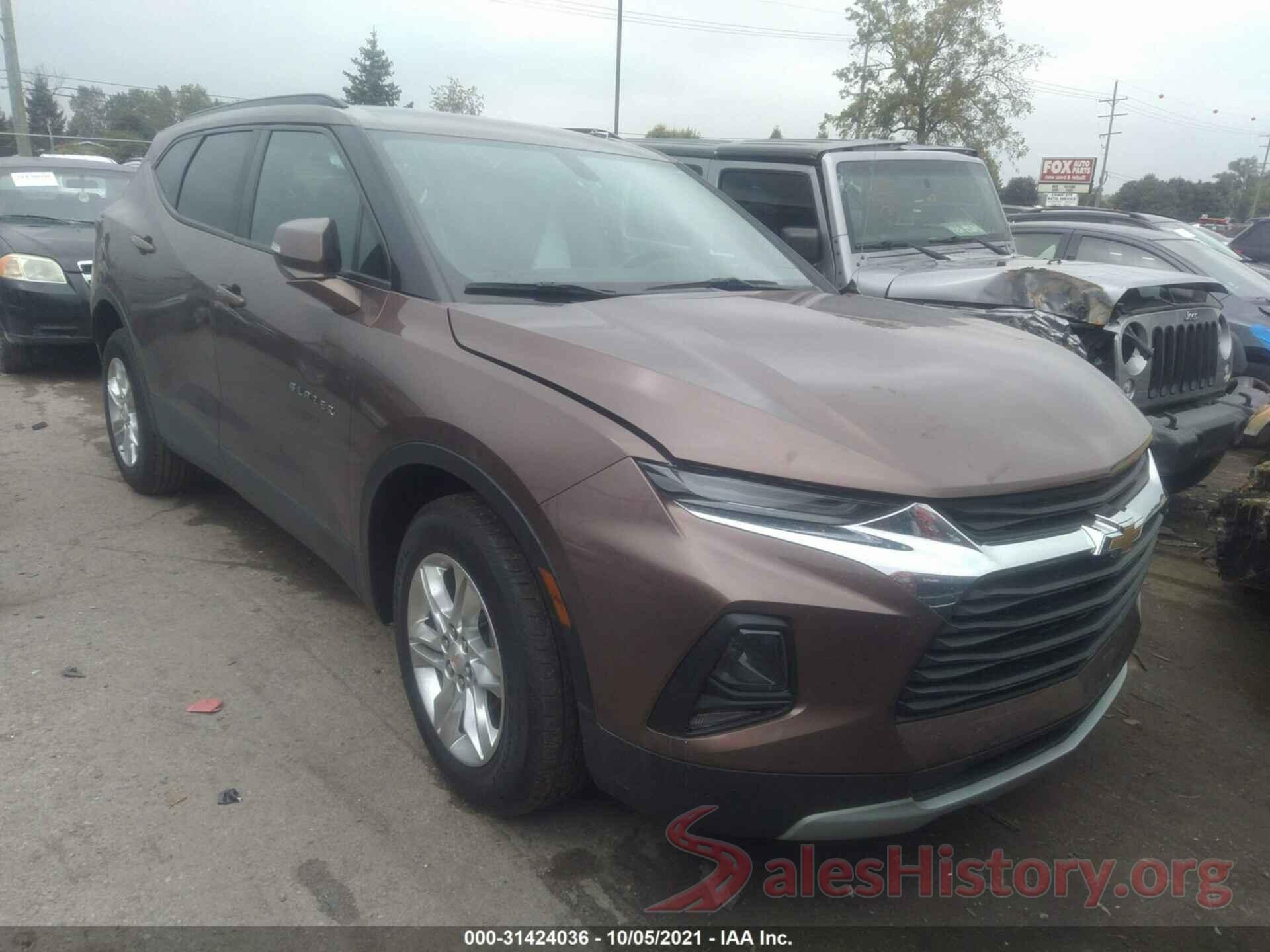 3GNKBBRA7KS574799 2019 CHEVROLET BLAZER