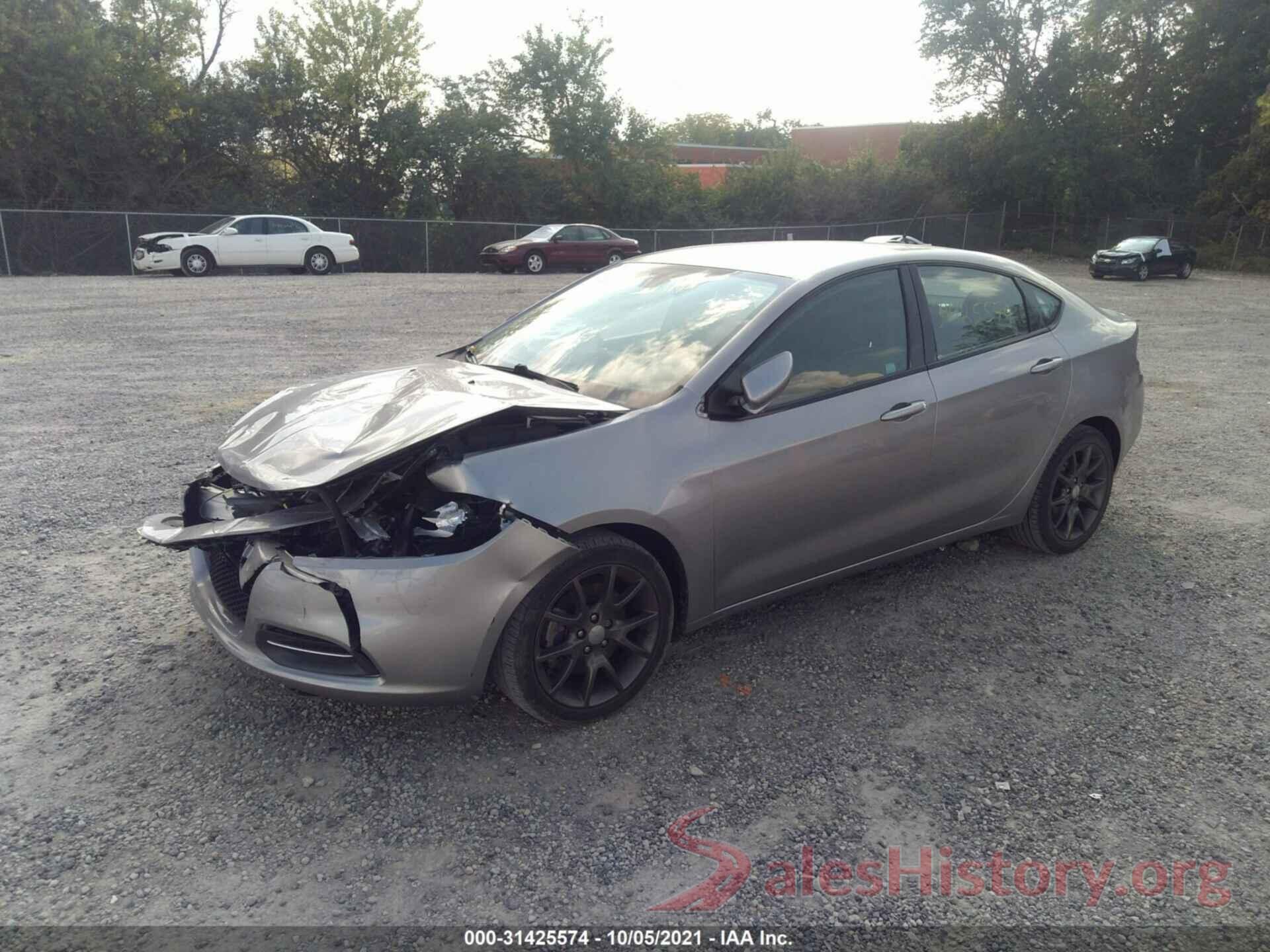 1C3CDFAA1GD533901 2016 DODGE DART