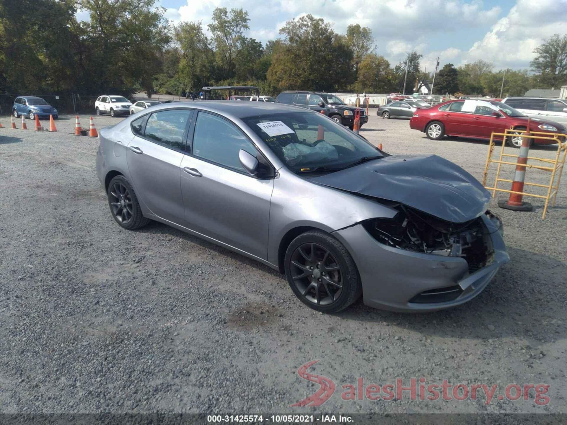 1C3CDFAA1GD533901 2016 DODGE DART