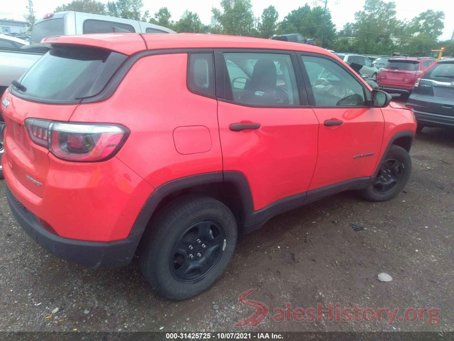 3C4NJDAB3JT192383 2018 JEEP COMPASS