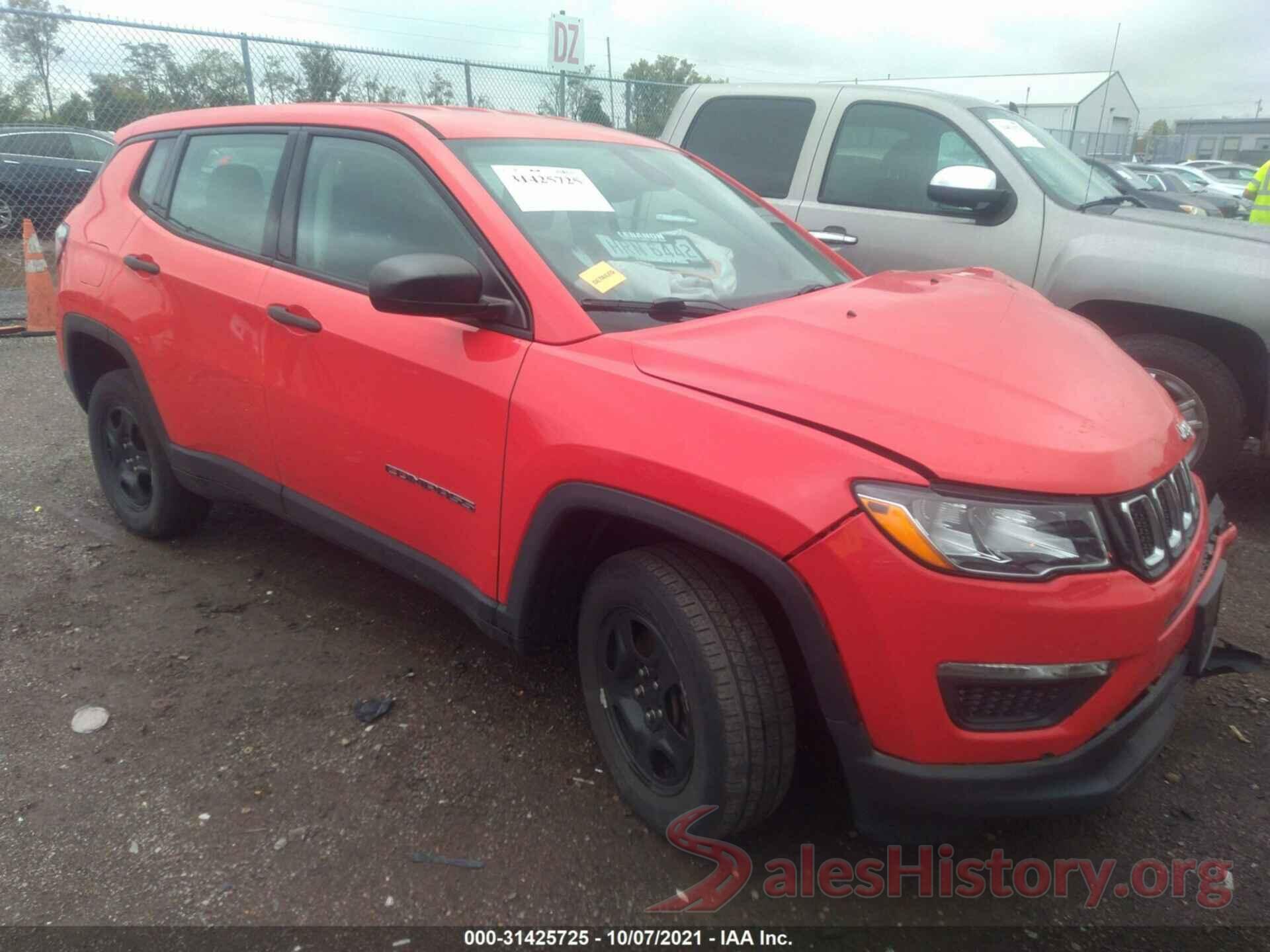 3C4NJDAB3JT192383 2018 JEEP COMPASS