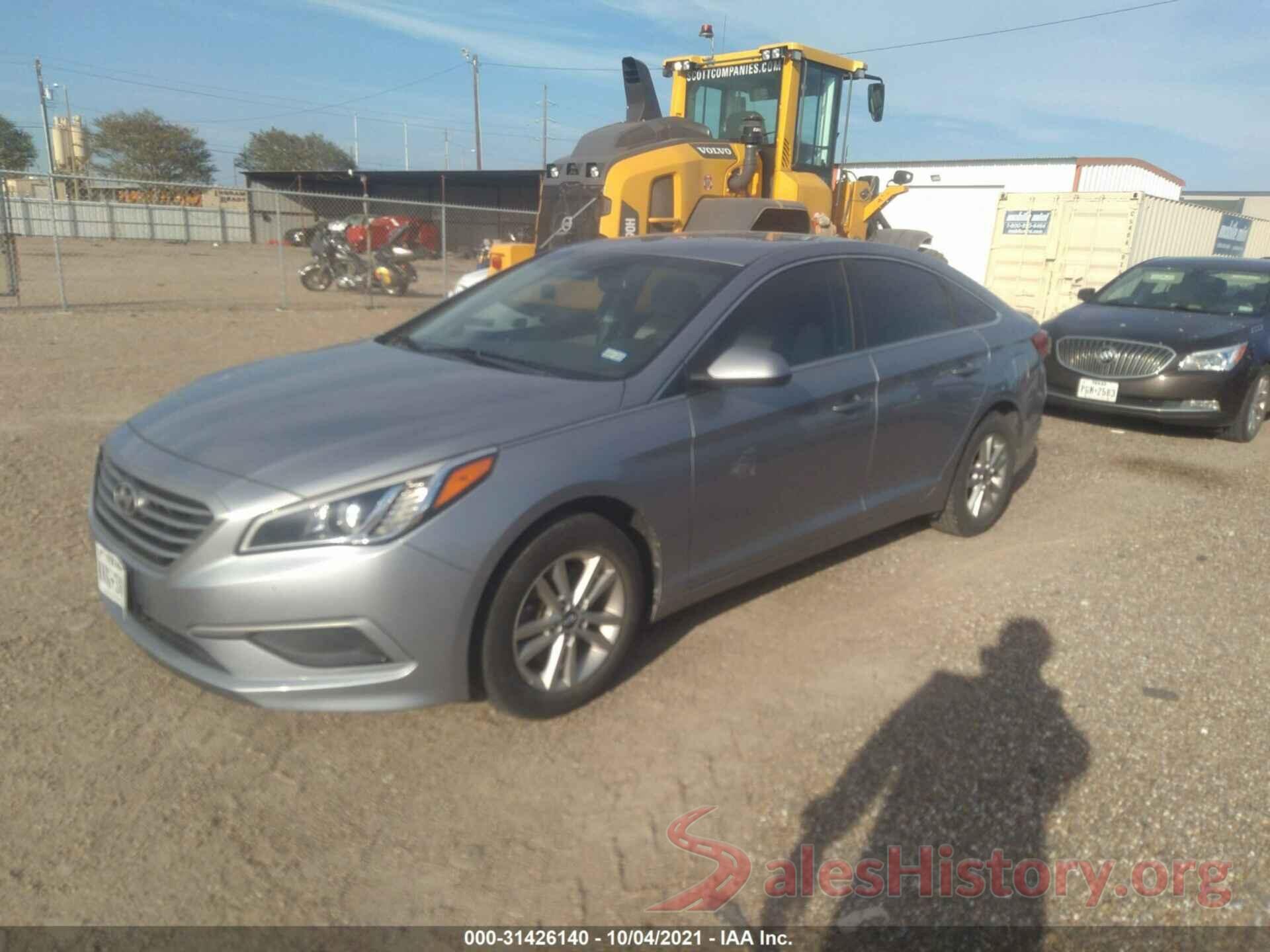 5NPE24AF5GH331521 2016 HYUNDAI SONATA