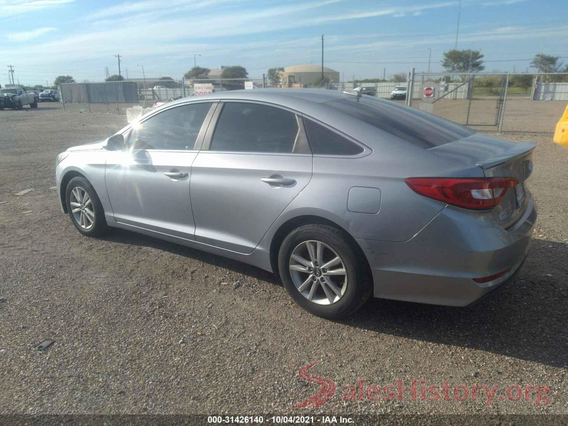 5NPE24AF5GH331521 2016 HYUNDAI SONATA