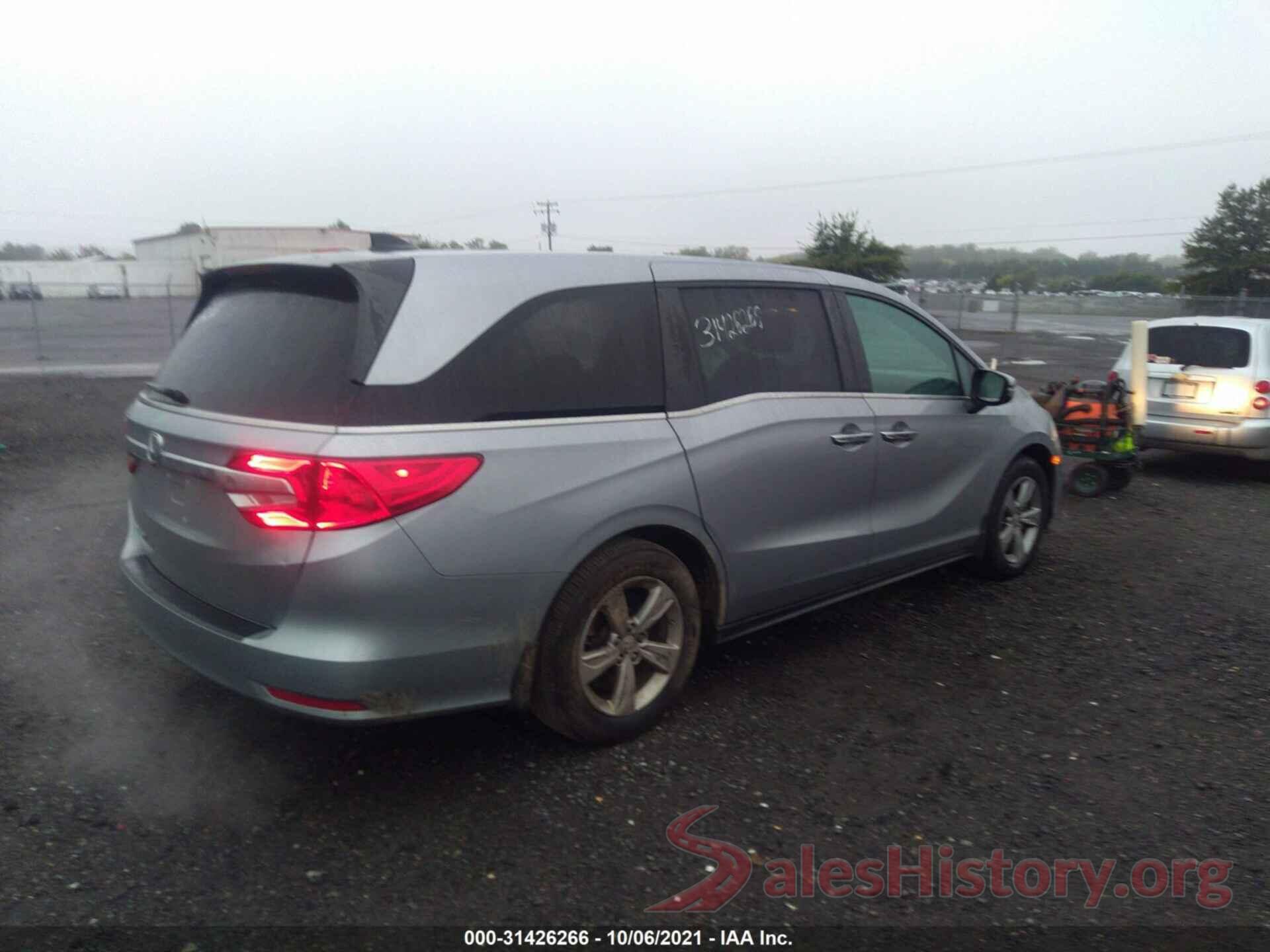 5FNRL6H75JB054321 2018 HONDA ODYSSEY