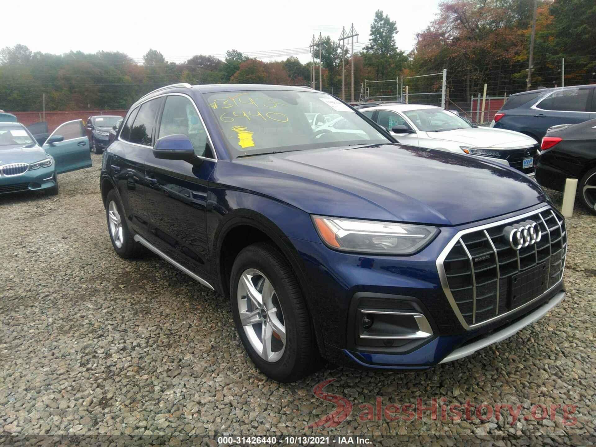 WA1AAAFY4M2111398 2021 AUDI Q5