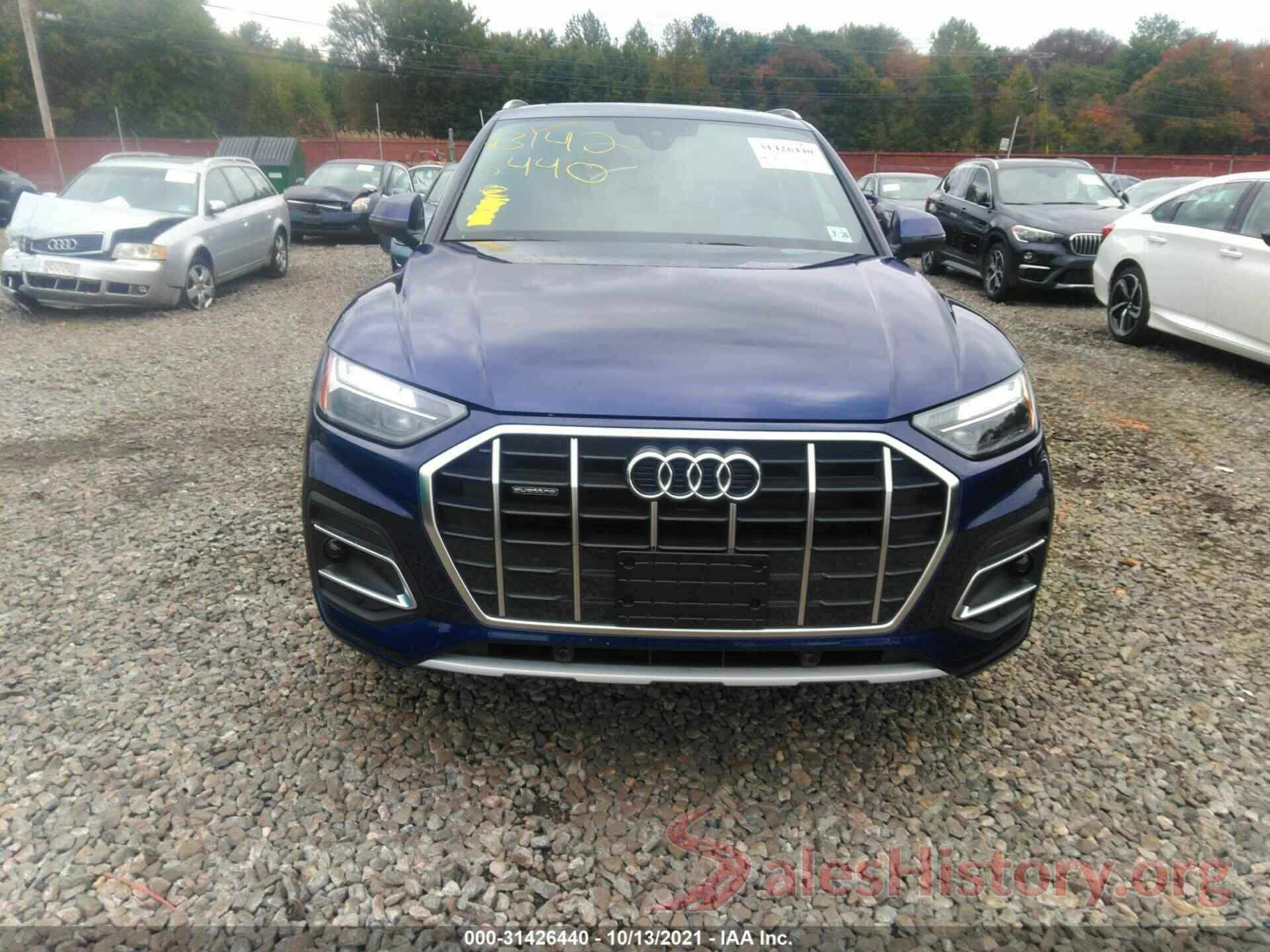 WA1AAAFY4M2111398 2021 AUDI Q5