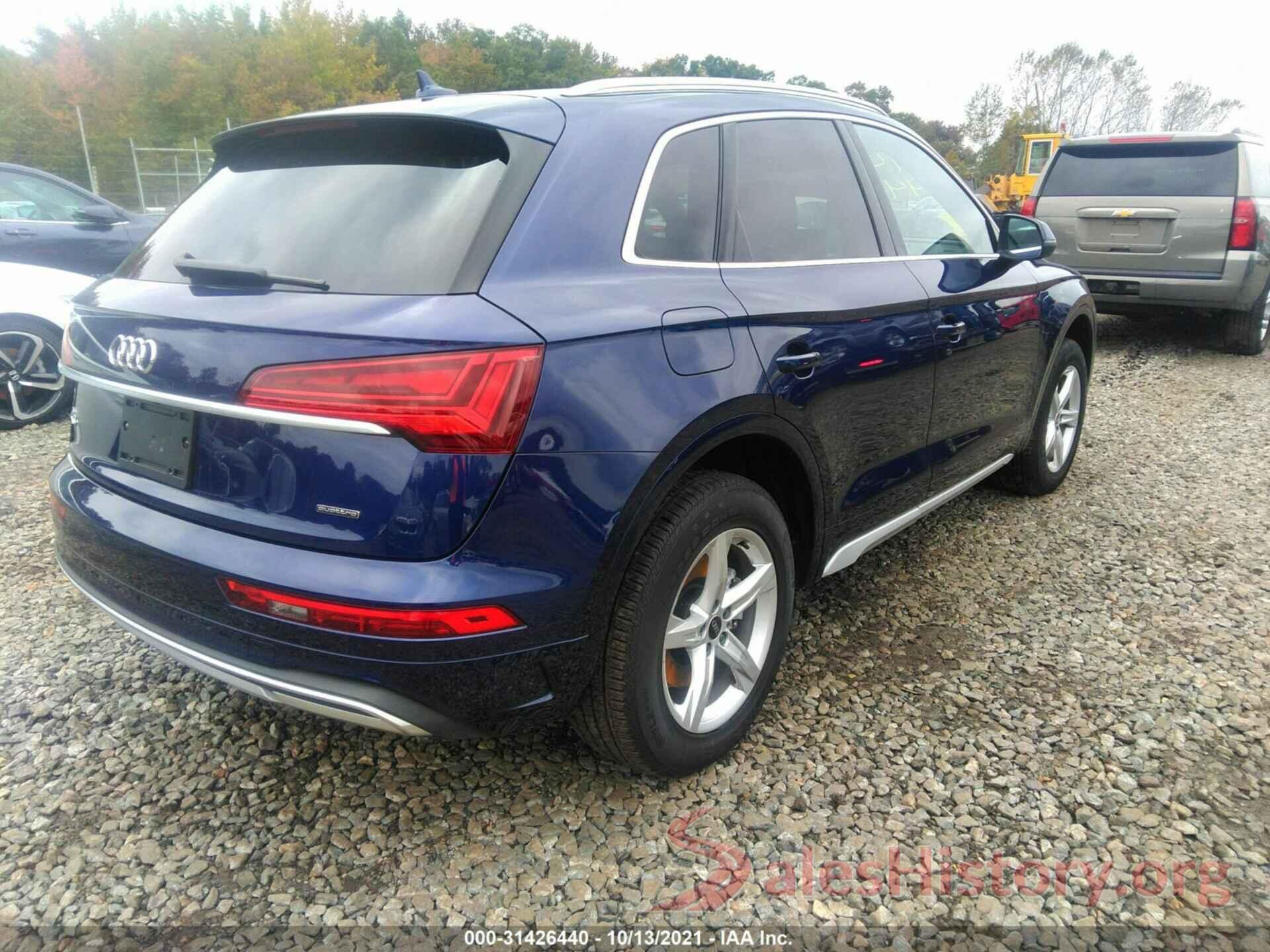 WA1AAAFY4M2111398 2021 AUDI Q5