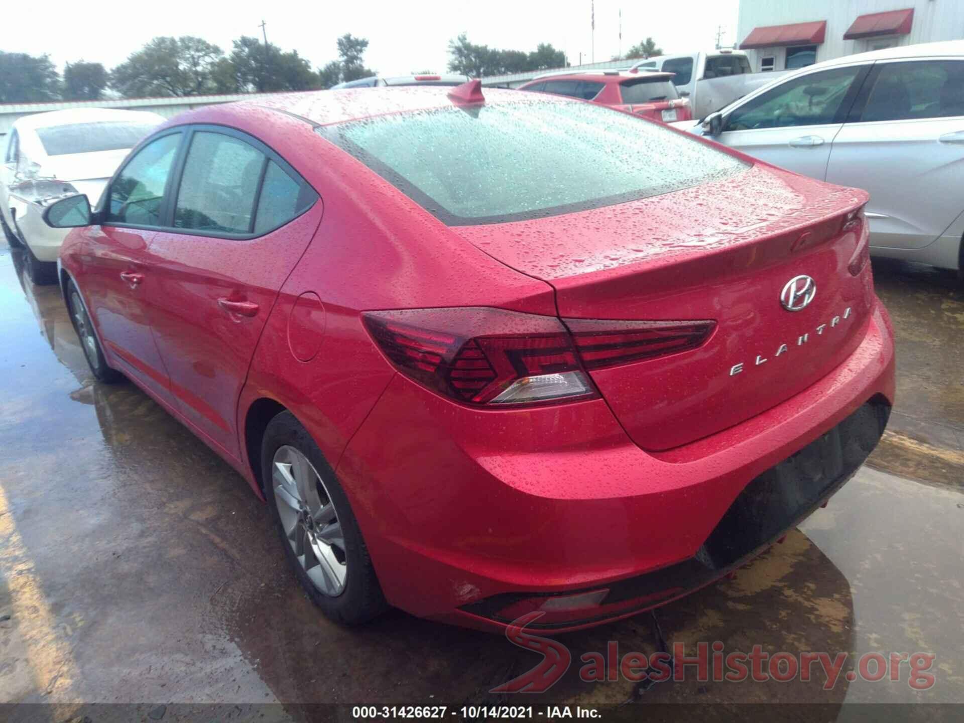 5NPD84LF4LH550343 2020 HYUNDAI ELANTRA