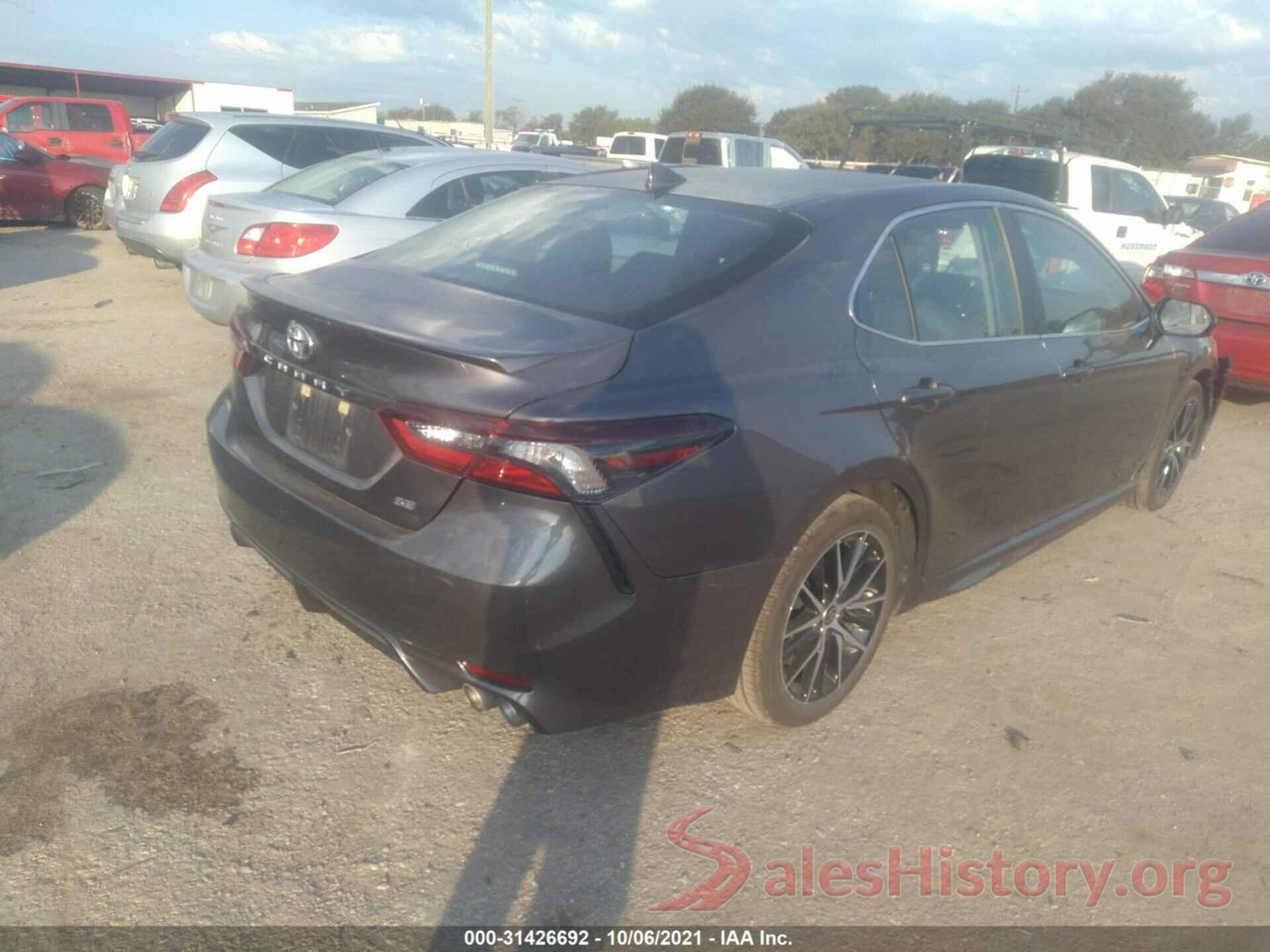 4T1G11AK2MU475290 2021 TOYOTA CAMRY